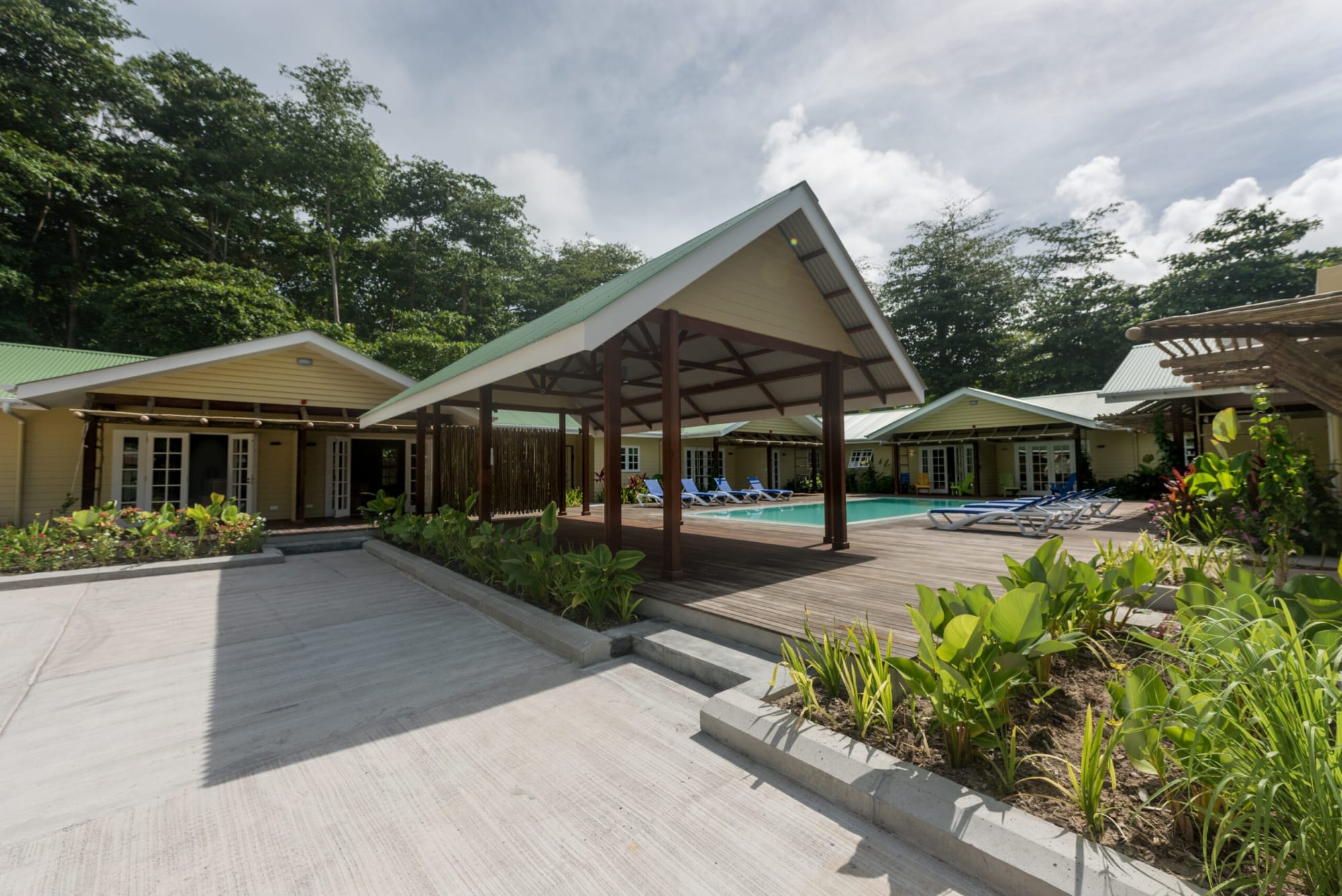 Residence Praslinoise: Seychellen Residence Praslinoise BBQ Bereich