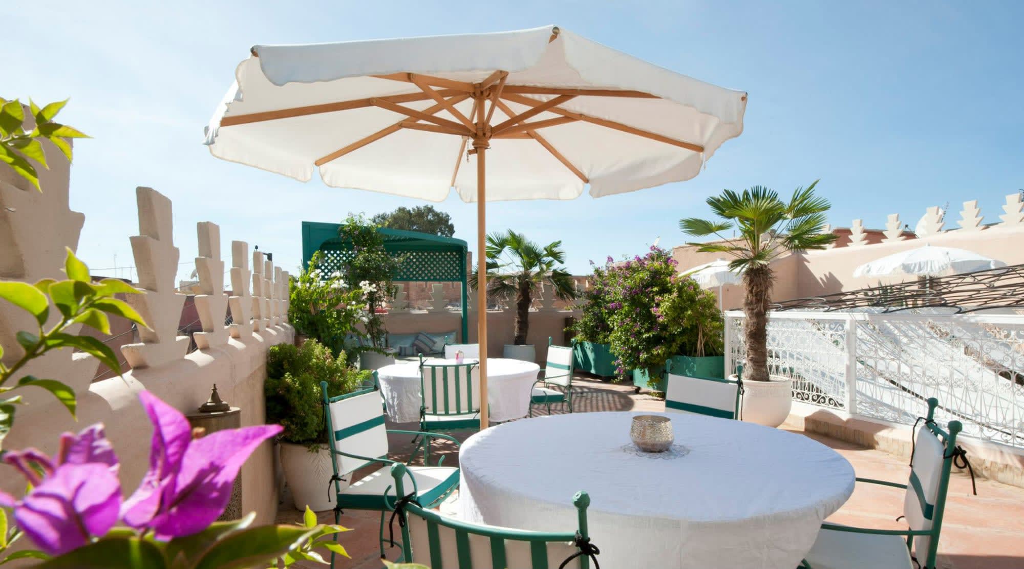 Riad Du Rabbin in Marrakesch:  Riad Du Rabbin Terrasse