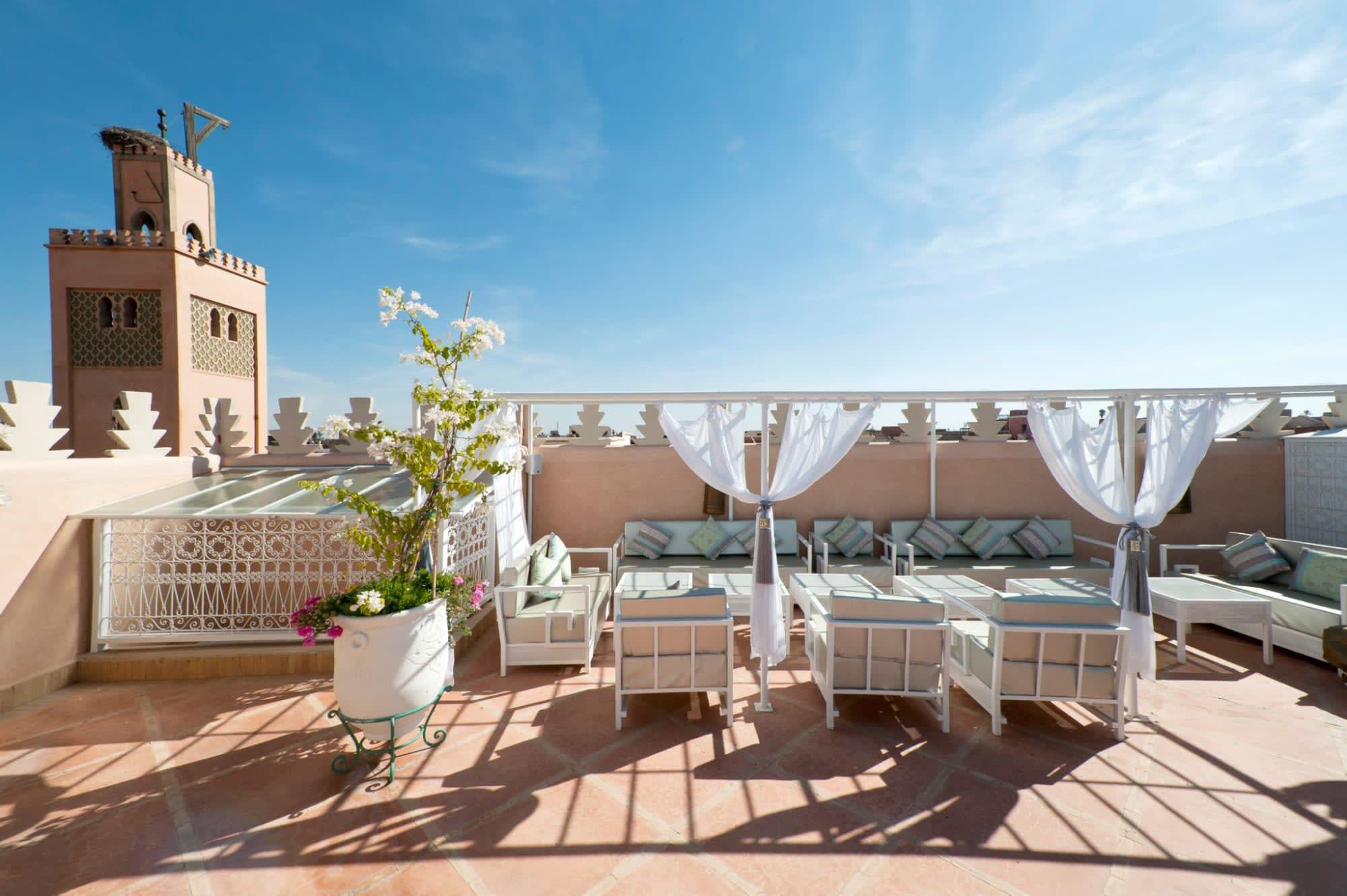 Riad Du Rabbin in Marrakesch:  Riad Du Rabbin Tarrasse