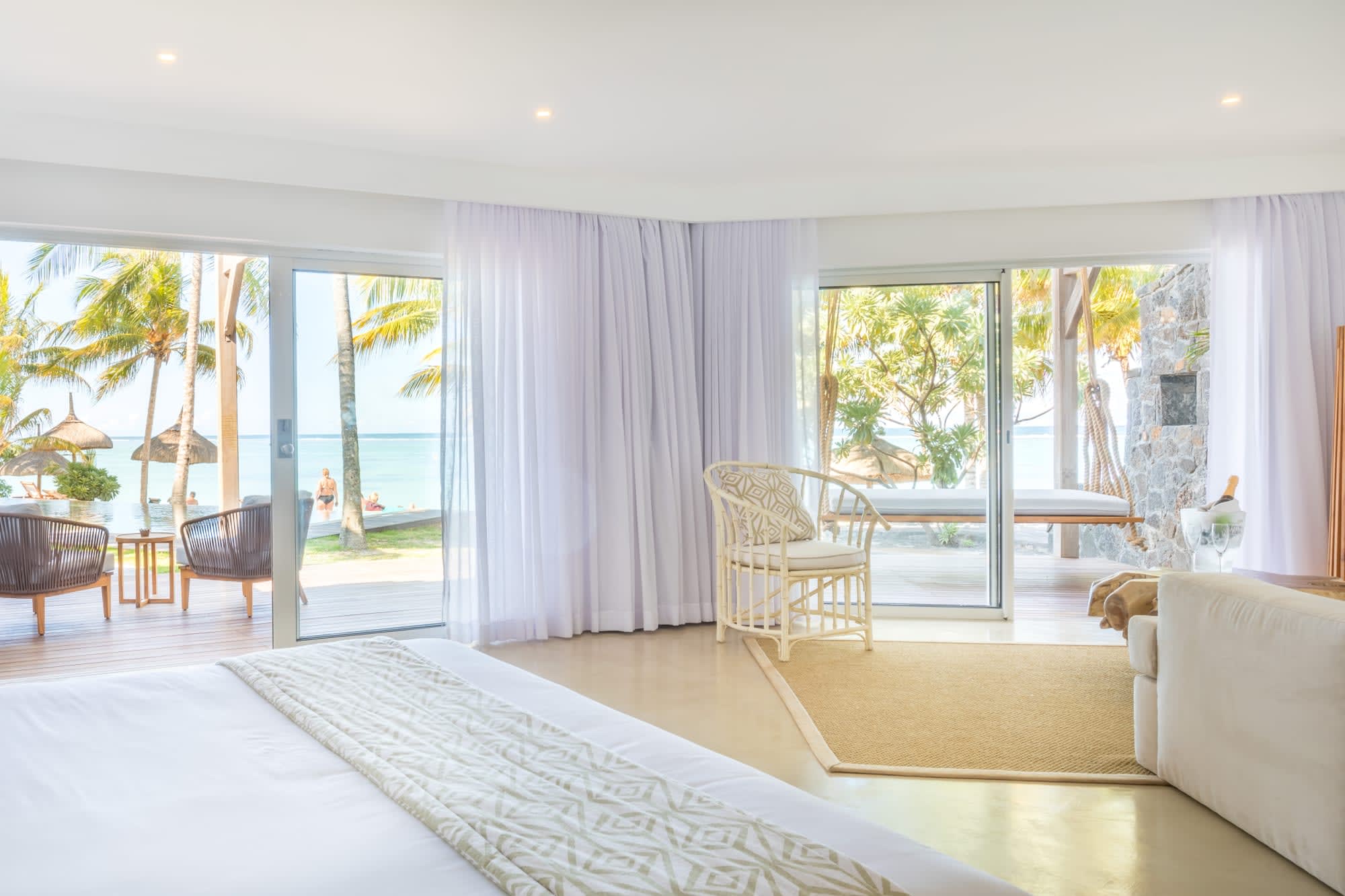 Seasense Boutique Hotel & Spa in Osten: Mauritius Seasense Boutique Hotel and Spa Senior Suite