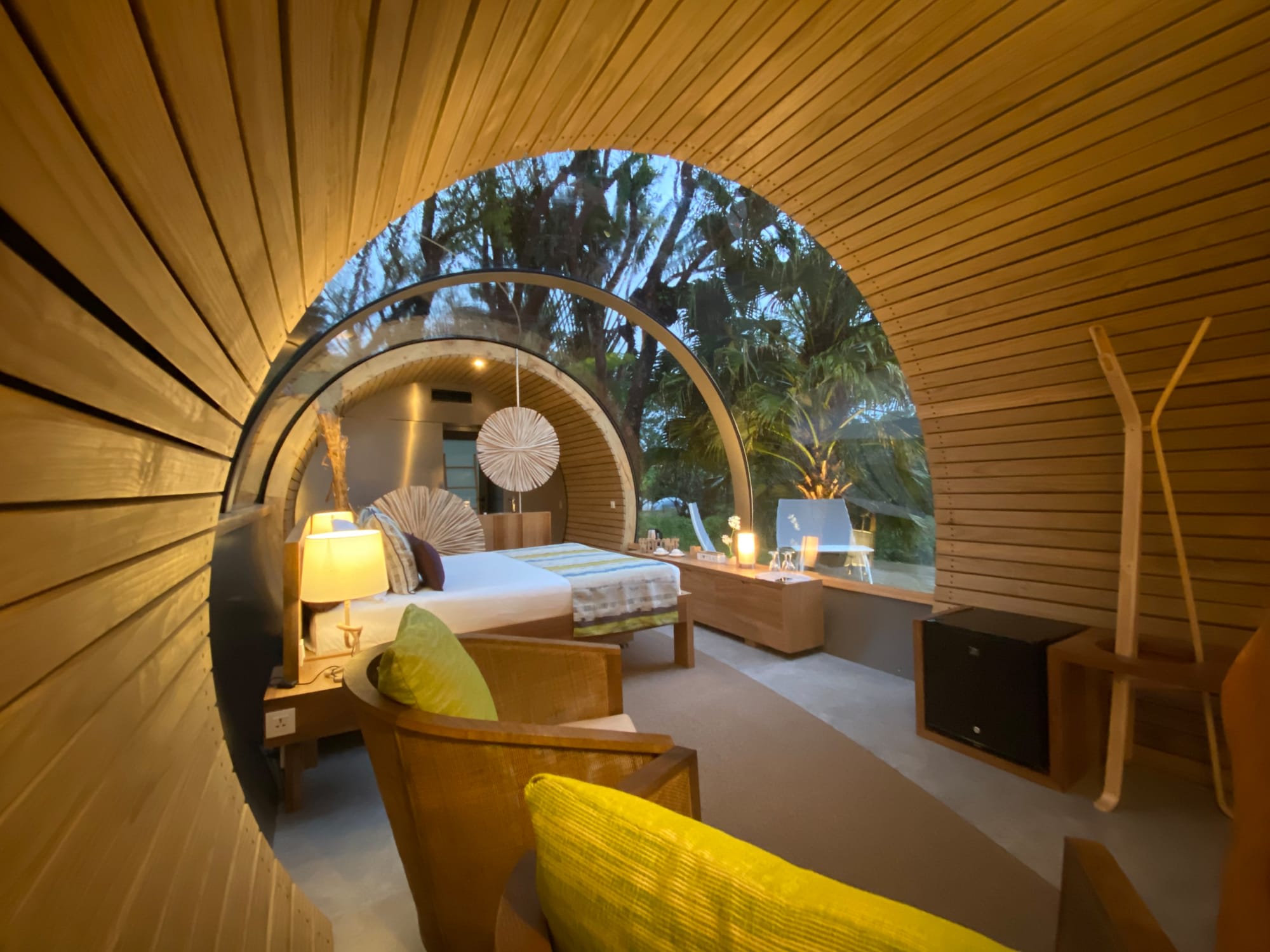 Bubble Lodge Bois Cheri in Süd | Südwesten: Mauritius Bubble Lodge Bois Cheri Wohnbeispiel