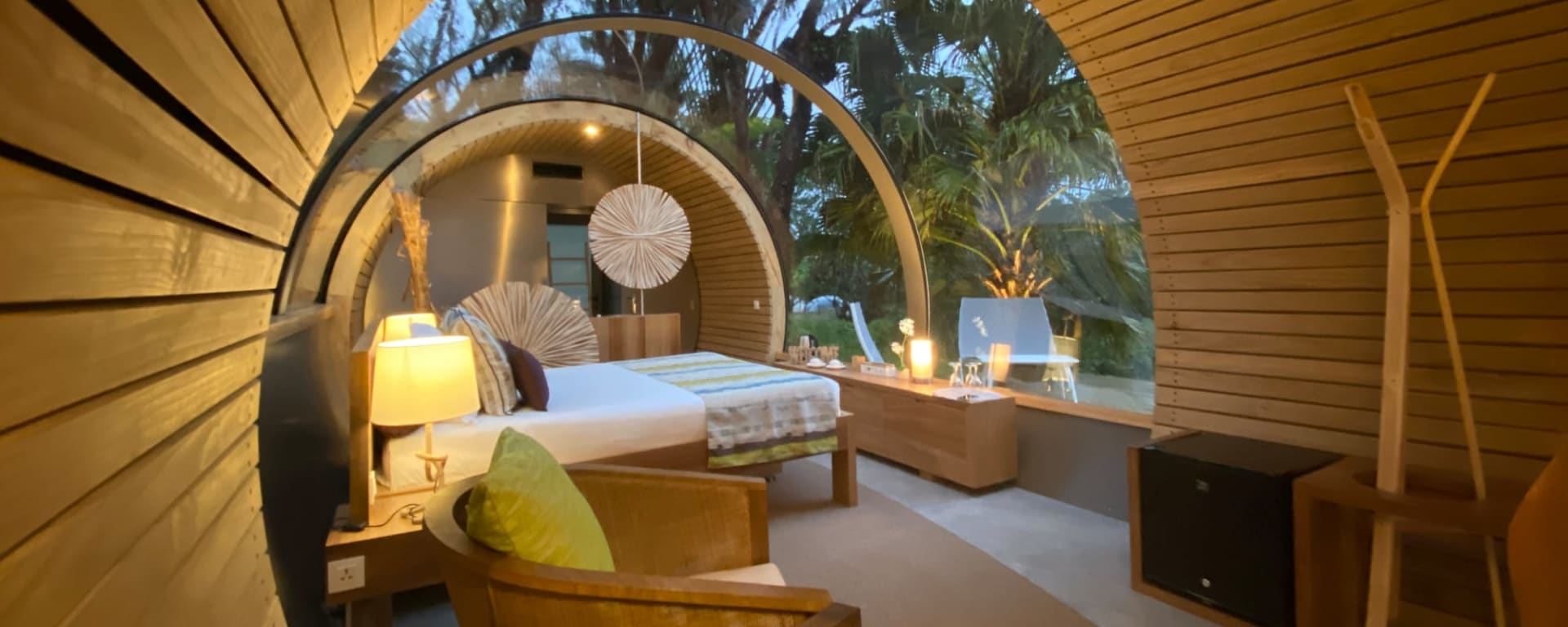 Bubble Lodge Bois Cheri in Süd | Südwesten: Mauritius Bubble Lodge Bois Cheri Wohnbeispiel
