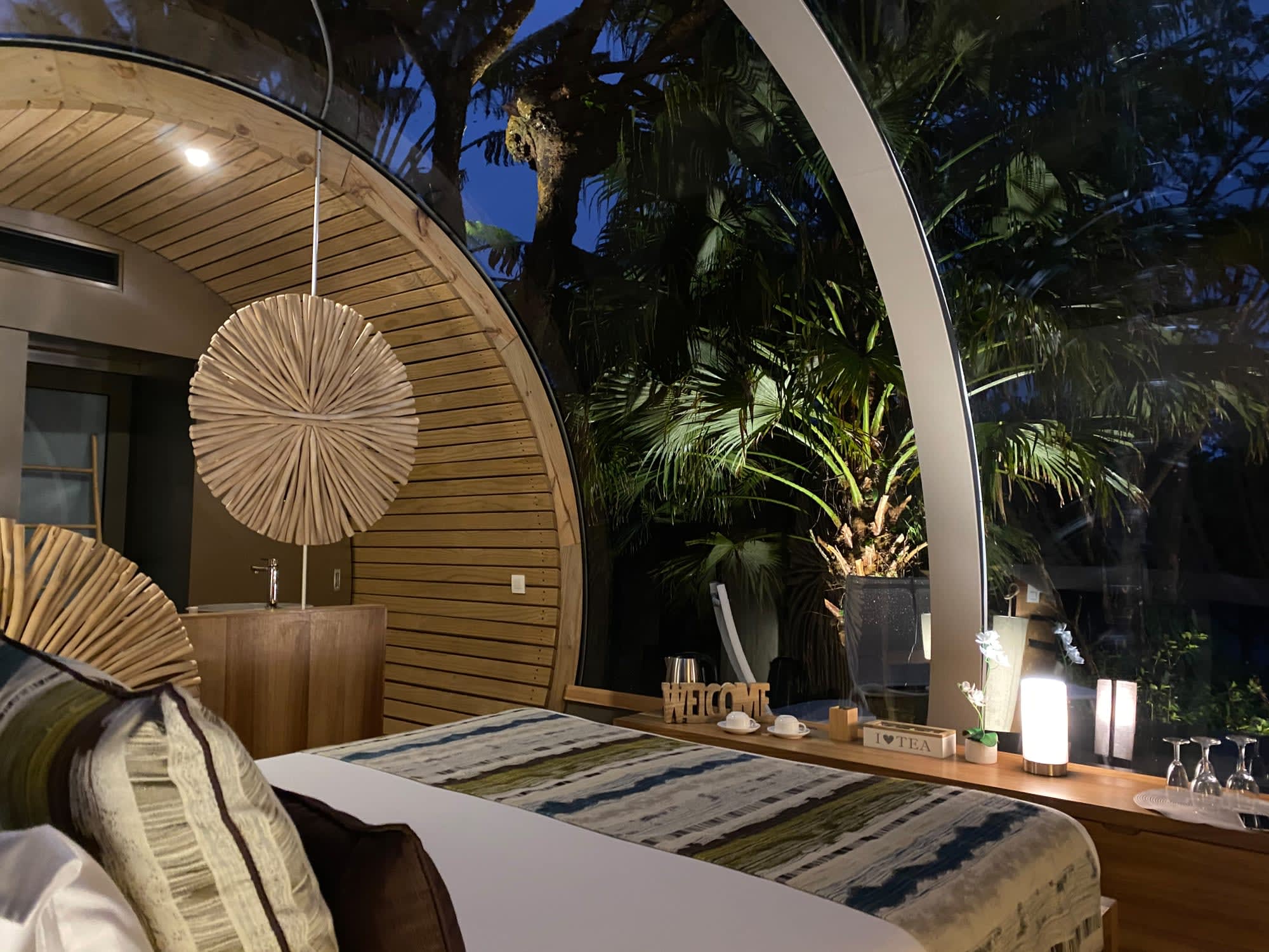 Bubble Lodge Bois Cheri in Süd | Südwesten: Mauritius Bubble Lodge Bois Cheri Wohnbeispiel