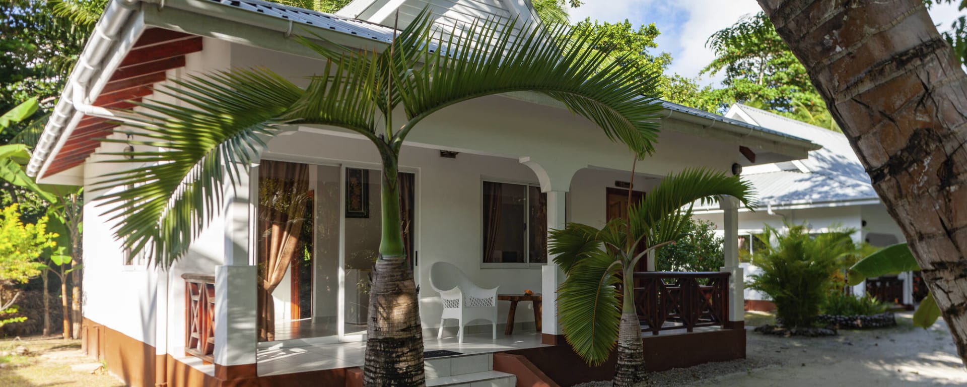 Villa Veuve in La Digue:  Seychellen Villa Veuve Villa Front