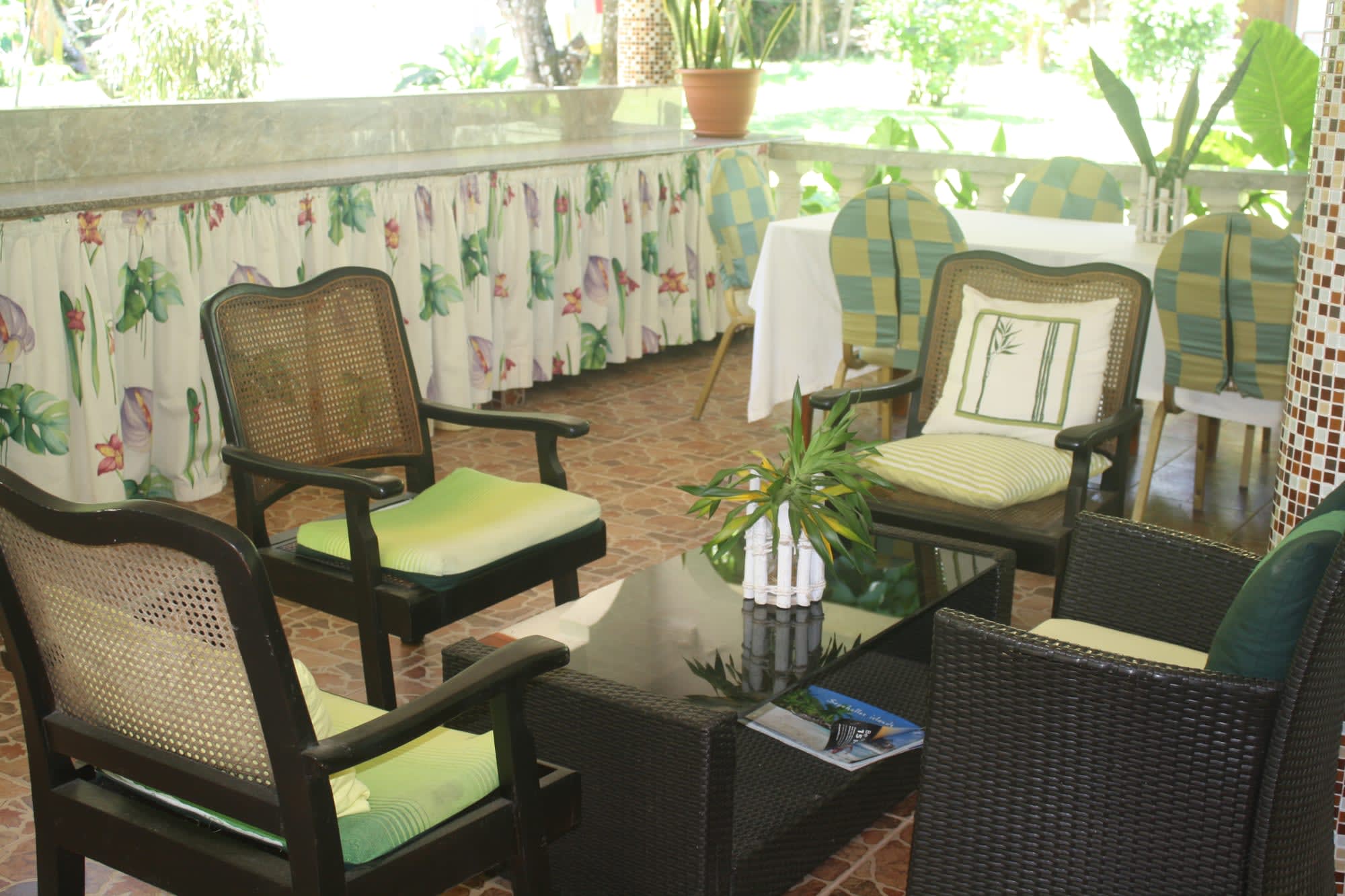 Chalets Bamboo Vert in La Digue: La Digue Chalet Bamboo Vert Restaurant