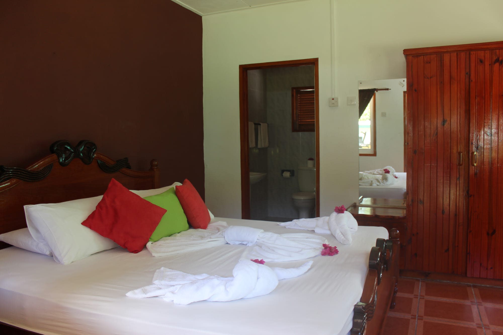 Chalets Bamboo Vert in La Digue: La Digue Chalet Bamboo Vert Standardzimmer