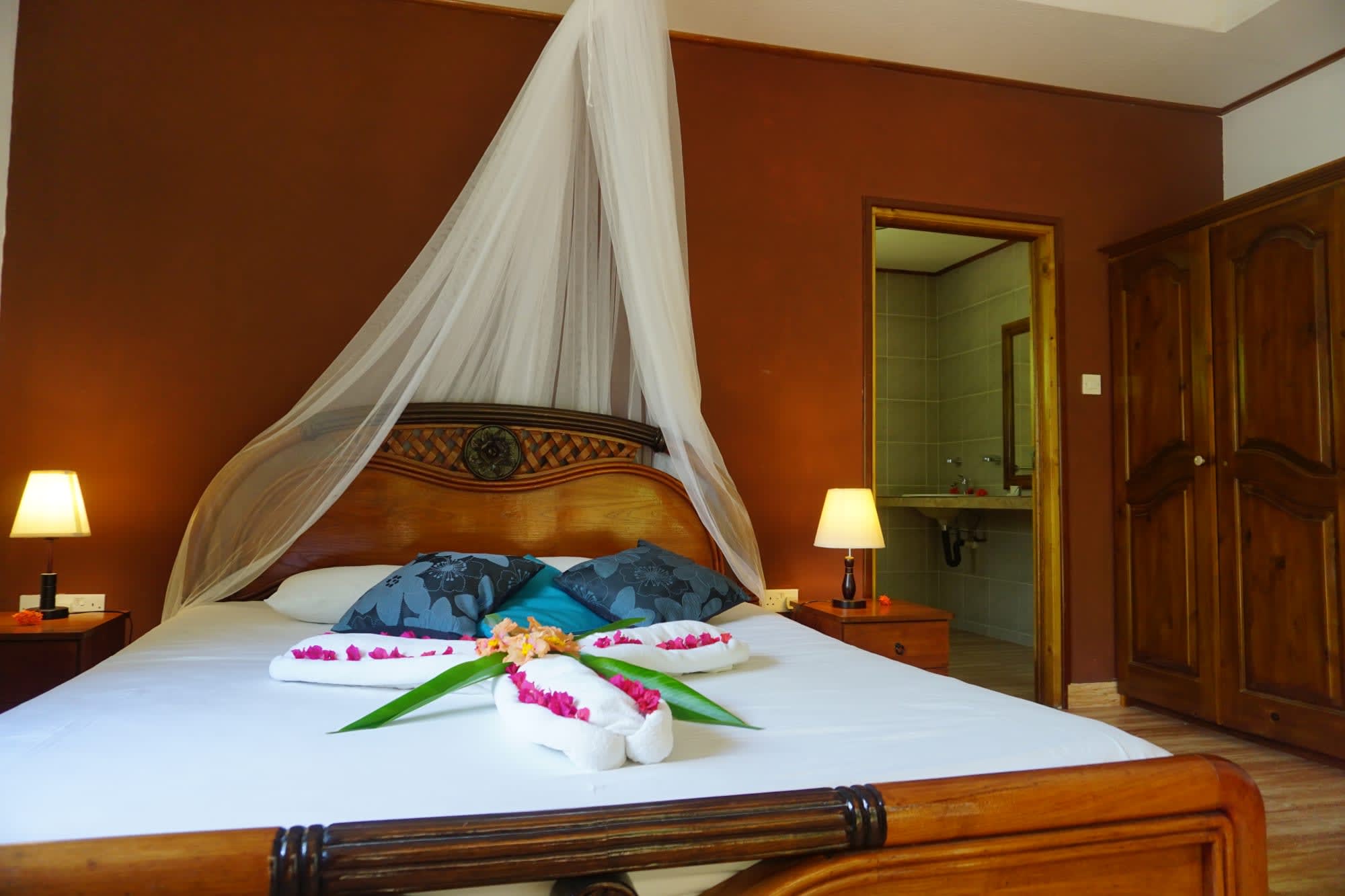 Chalets Bamboo Vert in La Digue: La Digue Chalet Bamboo Vert Wohnbeispiel