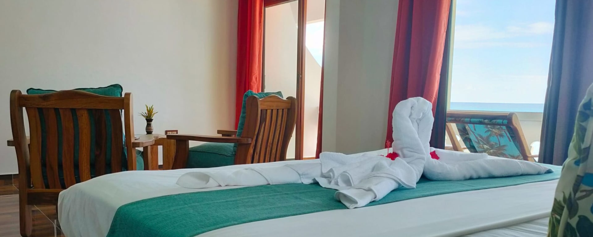 MT Seaside Apartments in La Digue: Seychellen MT Seaside Apartments Wohnbeispiel