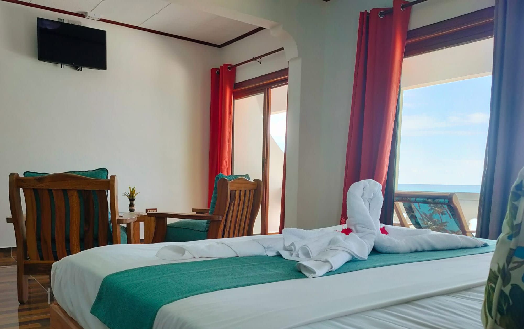 MT Seaside Apartments in La Digue: Seychellen MT Seaside Apartments Wohnbeispiel