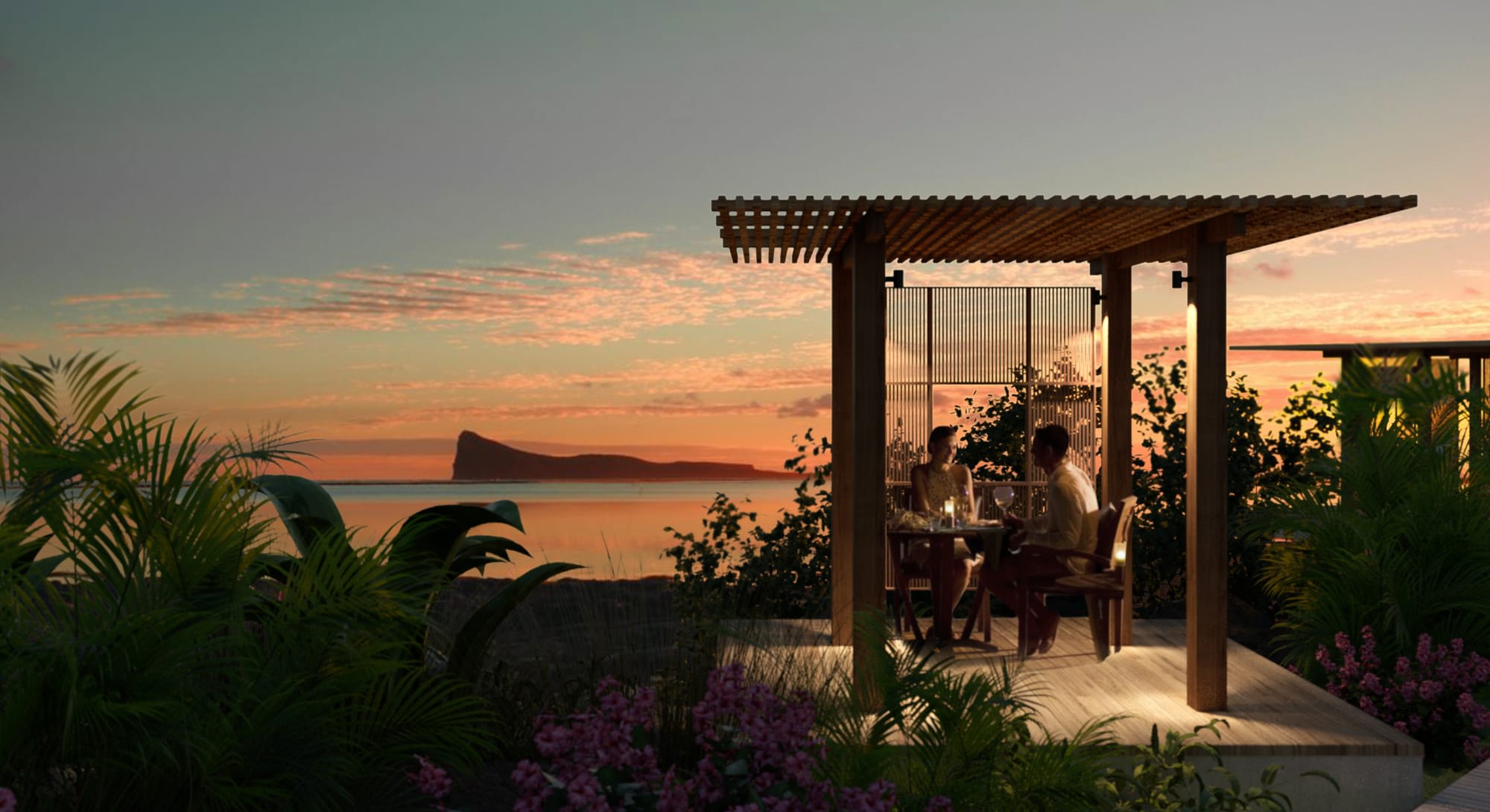 Sea Diamond Boutique Hotel & Spa in Nord | Nordwesten: Mauritius Sea Diamond Boutique Hotel and Spa Fine Dinning Restaurant