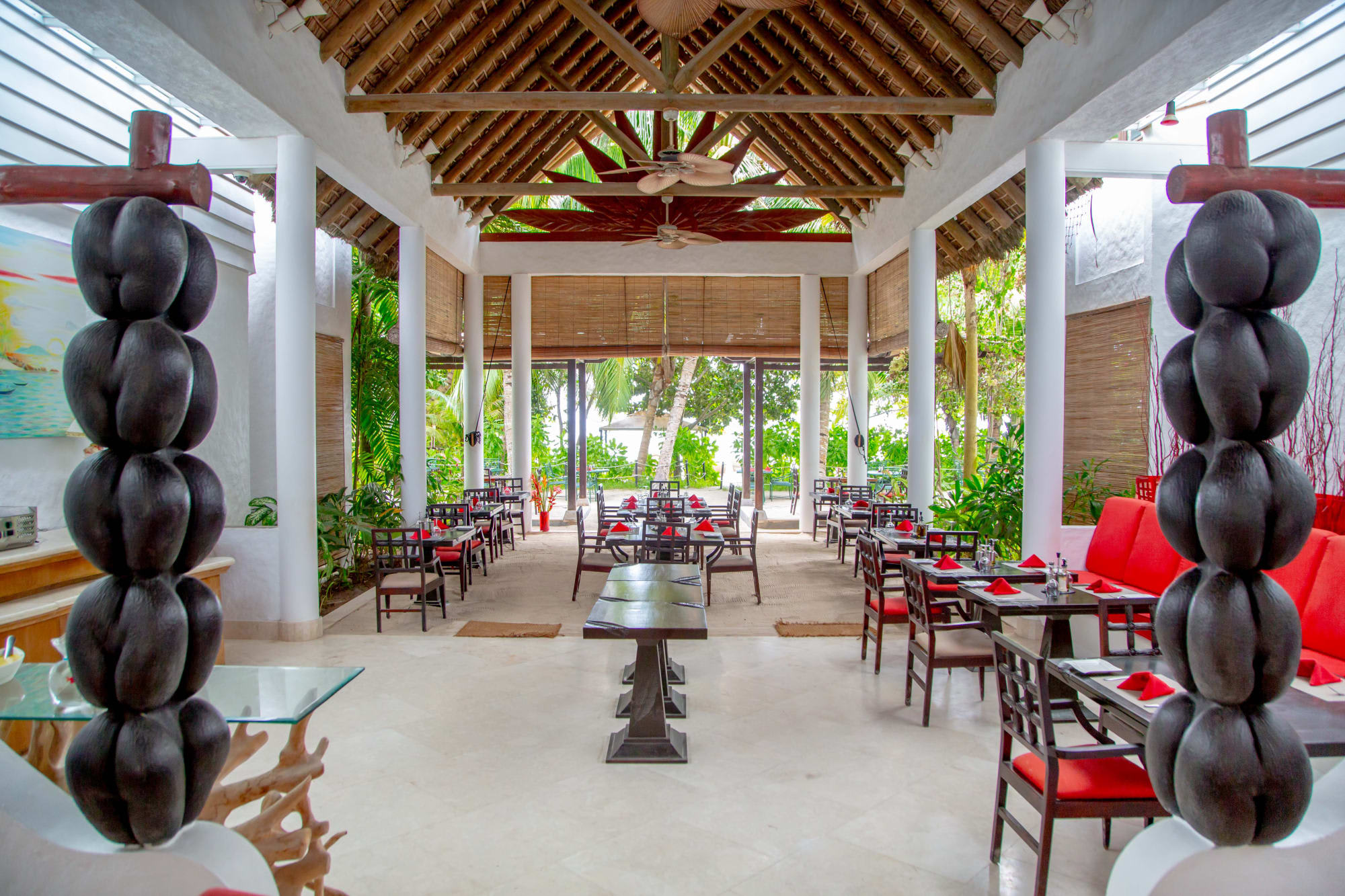Village du Pecheur in Praslin: Praslin Village du Pecheur Restaurant