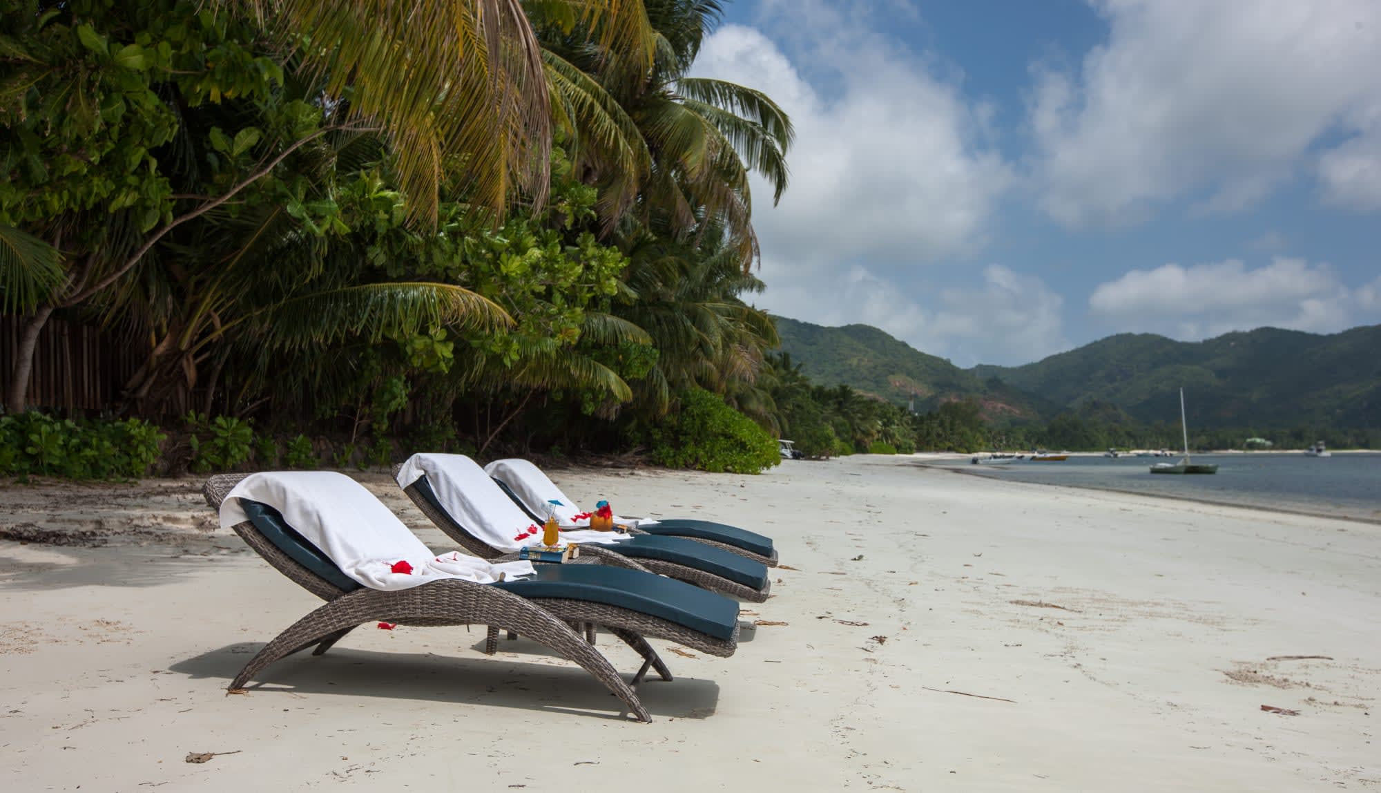 Le Relax Beach Resort in Praslin: Le Relax Beach Resort - Strand