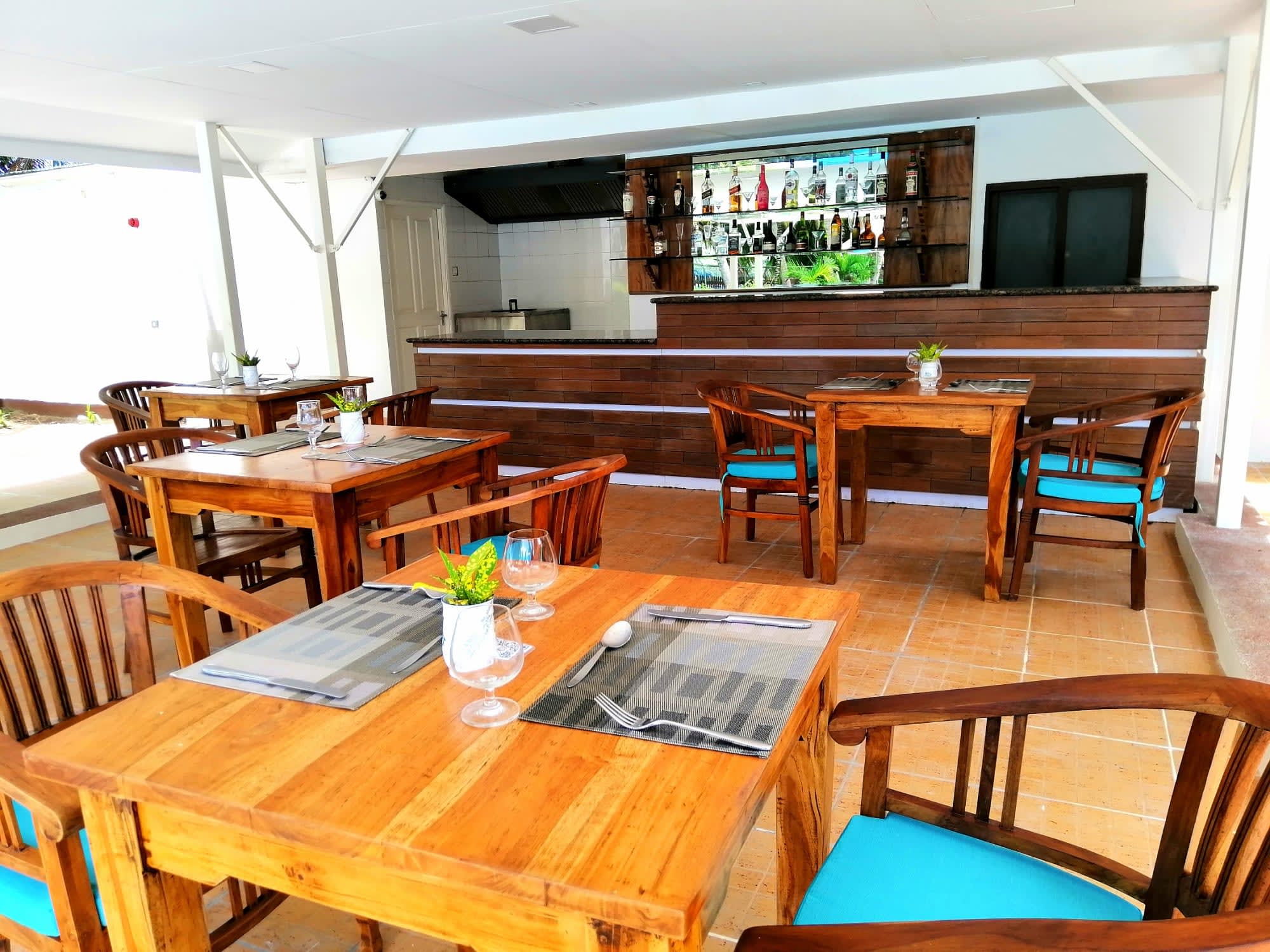 Le Relax Beach Resort in Praslin: Le Relax Beach Resort Praslin - Restaurant