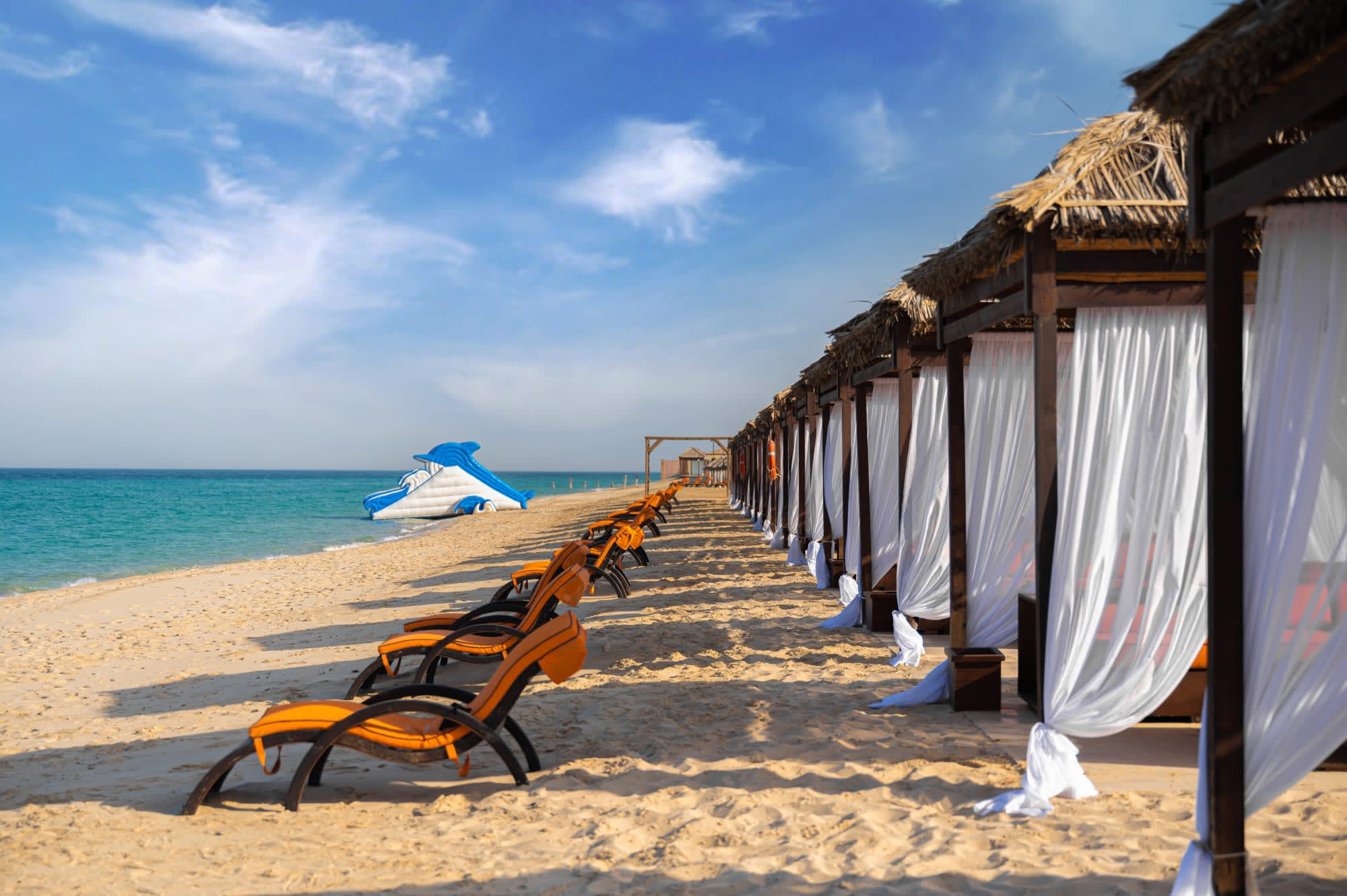 Regency Sealine Camp in Doha: Qatar Regency Sealine Camp Strand