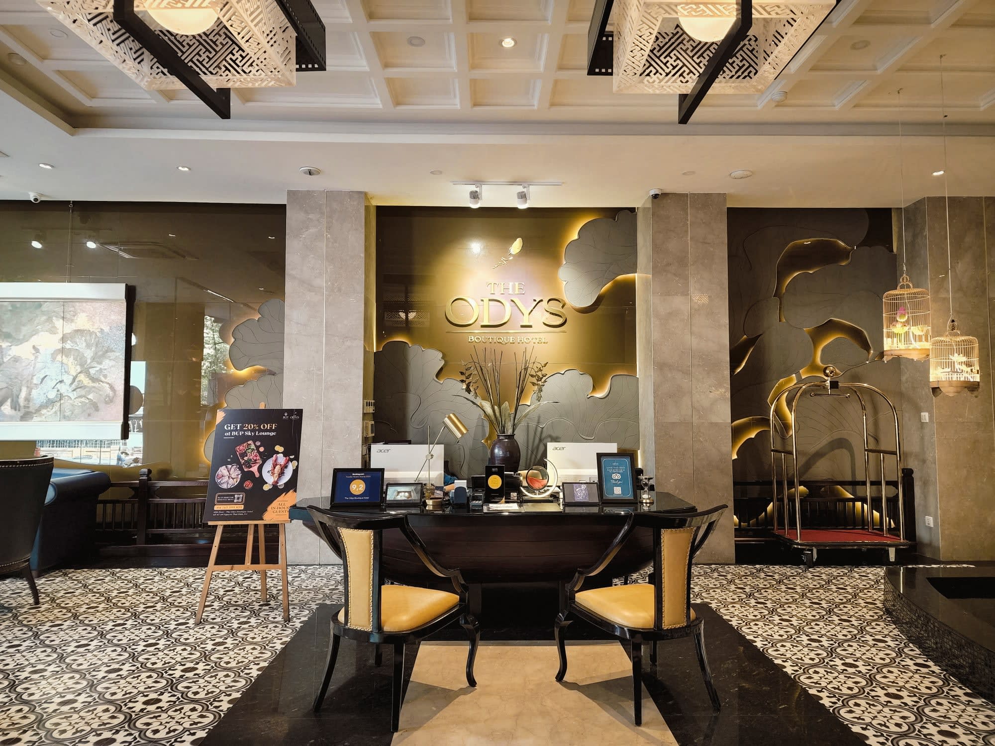 The Odys Boutique Hotel in Saigon: Vietnam The Odys Boutique Hotel Lobby