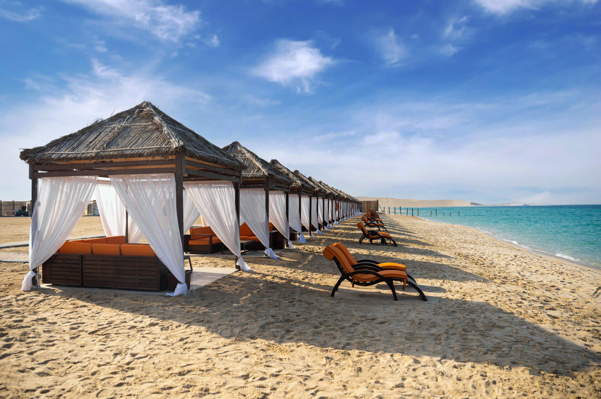 Regency Sealine Camp in Doha: Qatar Regency Sealine Camp Strand