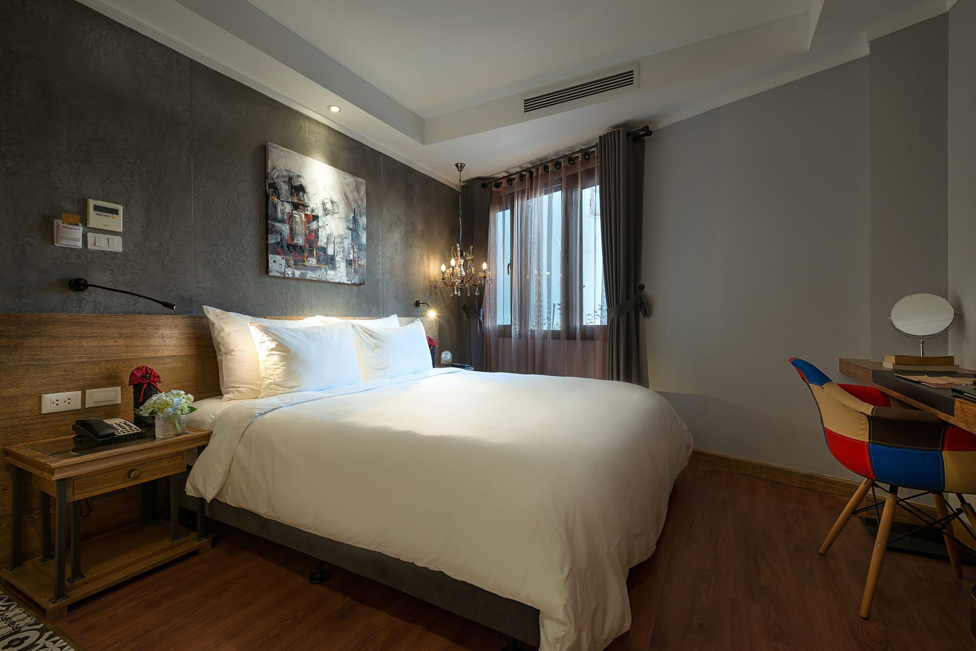 Bespoke Trendy Hotel Hanoi:  Bespoke Trendy Deluxe-Zimmer