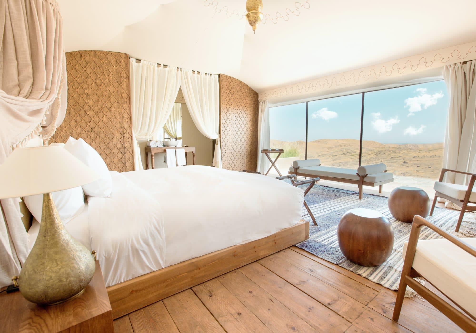 Wüste hautnah ab Marrakesch: room: Marokko The White Camel Lodge