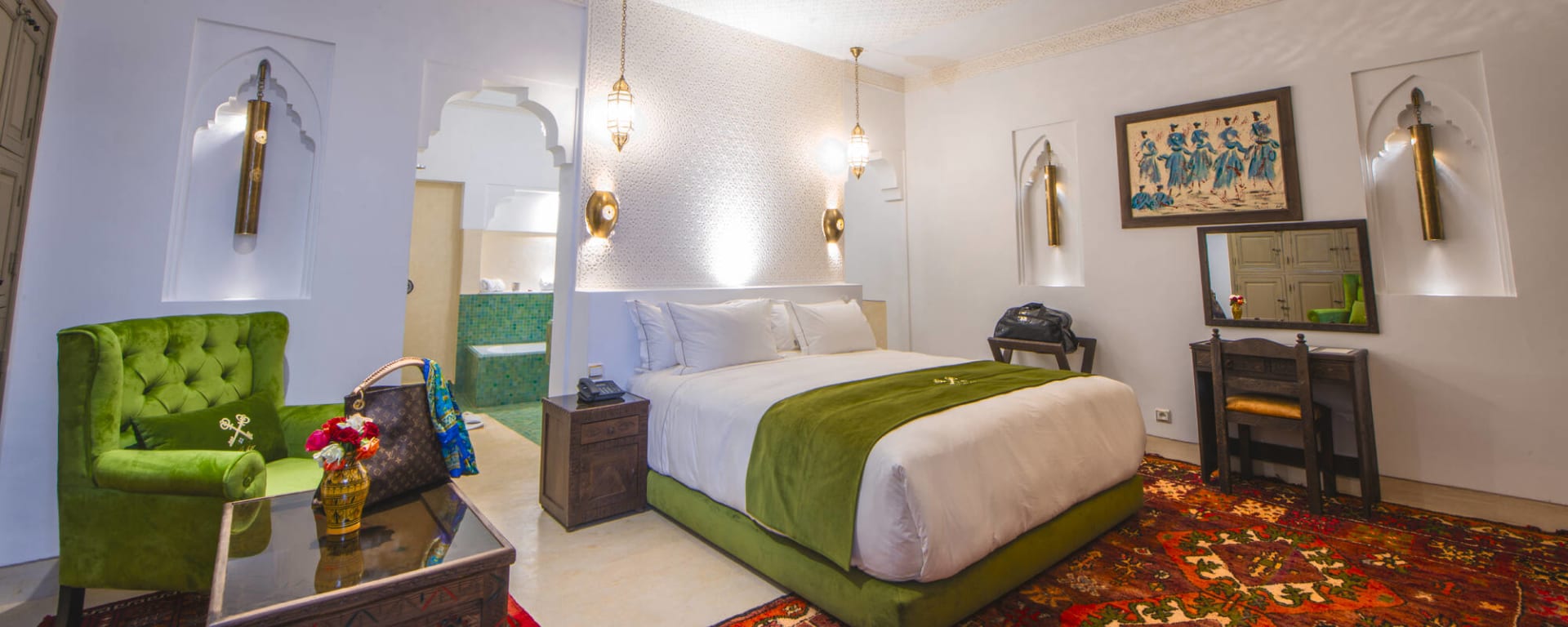 Riad La Clé d'Or in Marrakesch: Marrakesch Riad La Clé d'Or Wohnbeispiel