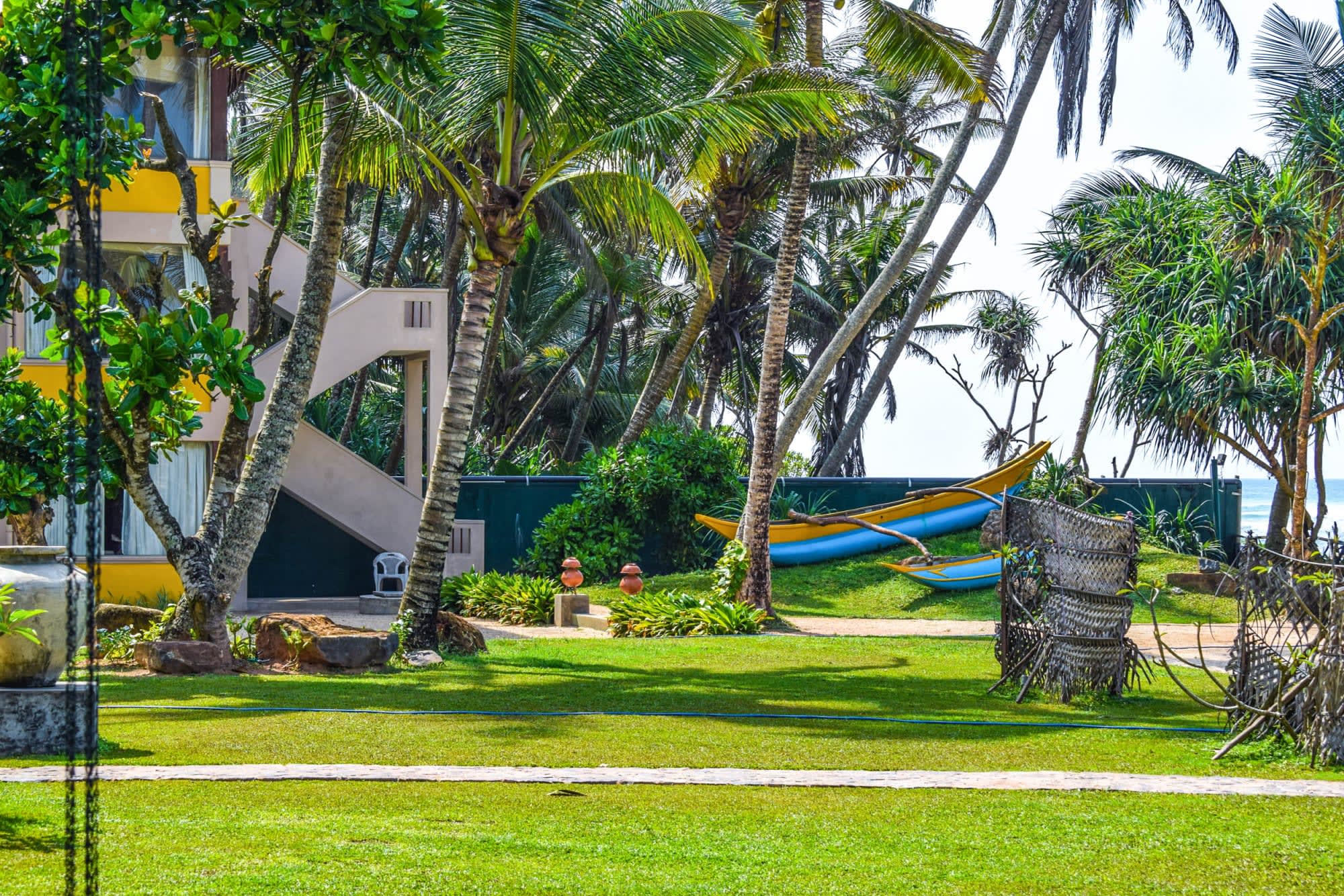 Insight Resort Ahangama in Südküste: Insight Ahangama Garten