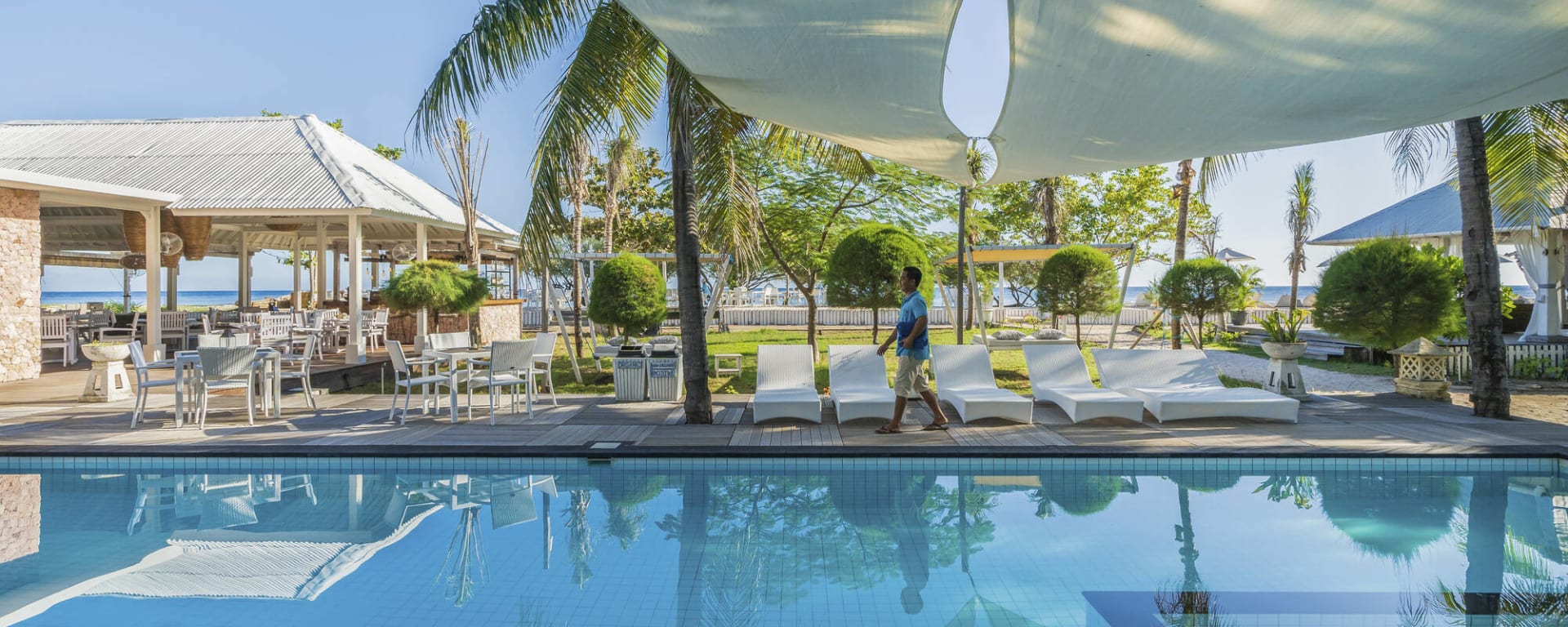 Gili Eco Villas Trawangan:  Gili Eco Villas Trawangang Pool