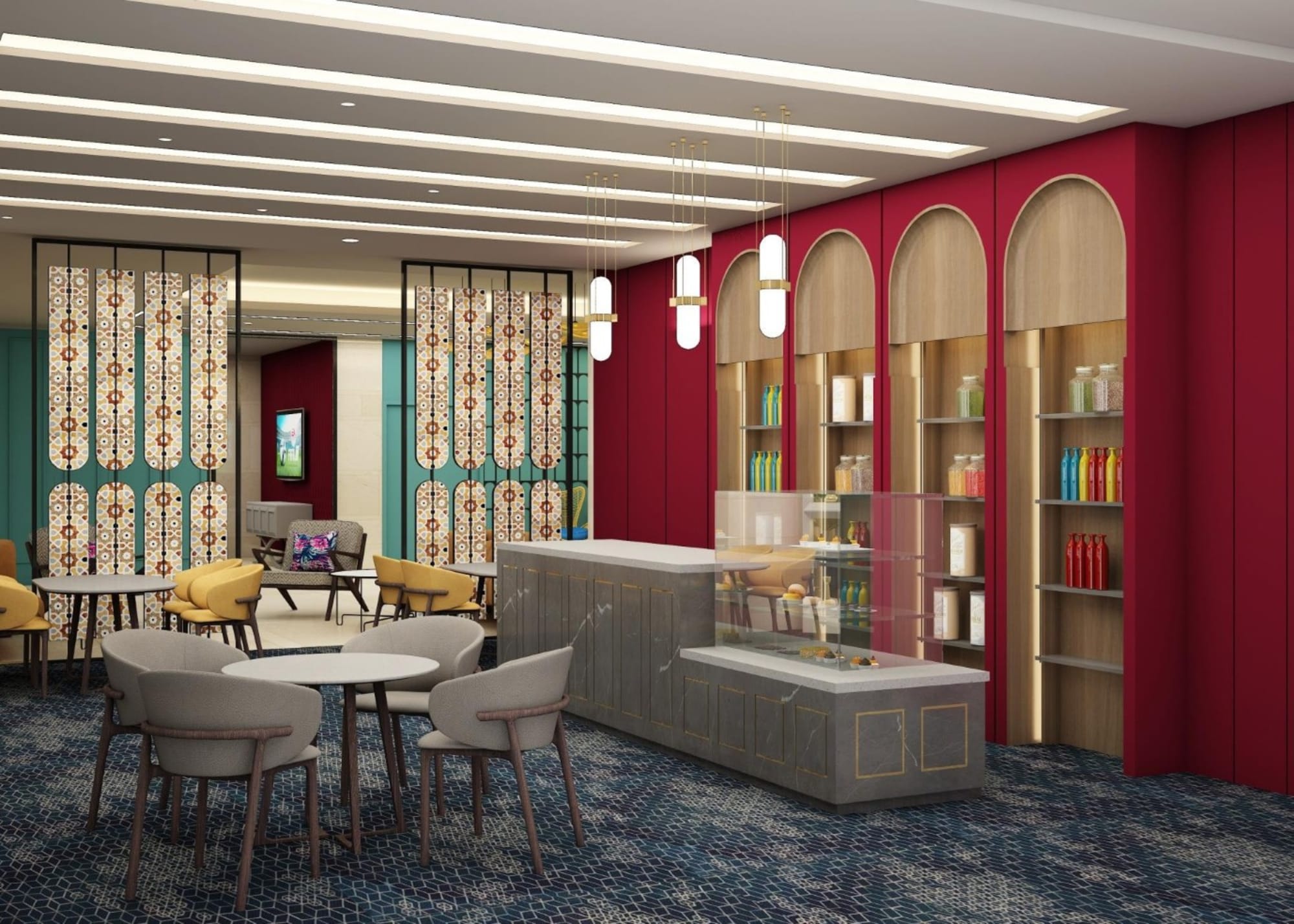 Grand Mercure in Agra: Agra, Grand Mercure Tee Lounge