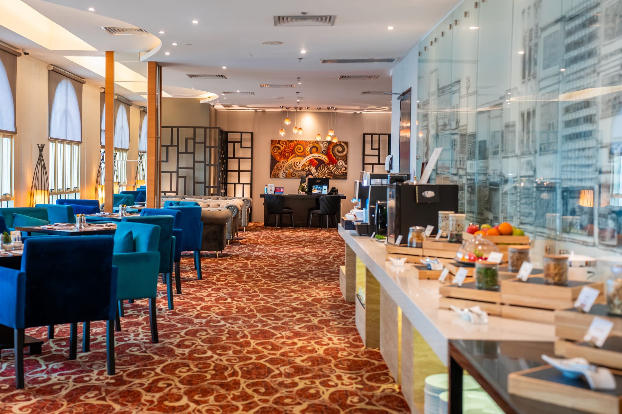 The Waterfront Hotel in Kuching:  Restaurant