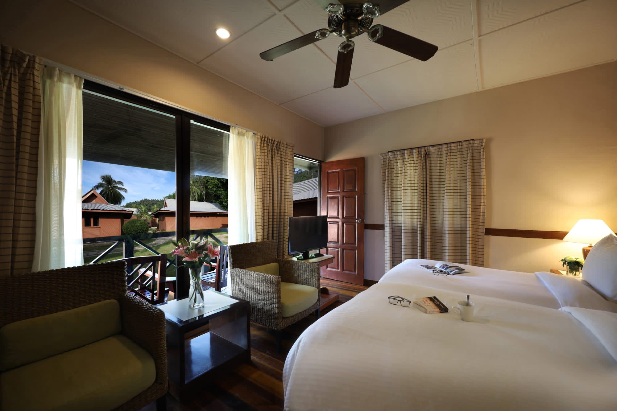 Berjaya Tioman Resort in Inseln Ostküste: Garden Chalet Twin Zimmer