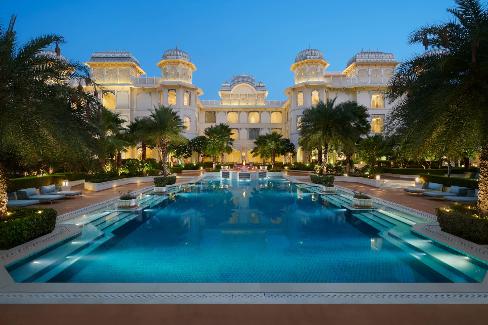 The Leela Palace Jaipur in Jaipur & Umgebung: Jaipur The Leela Palace Pool