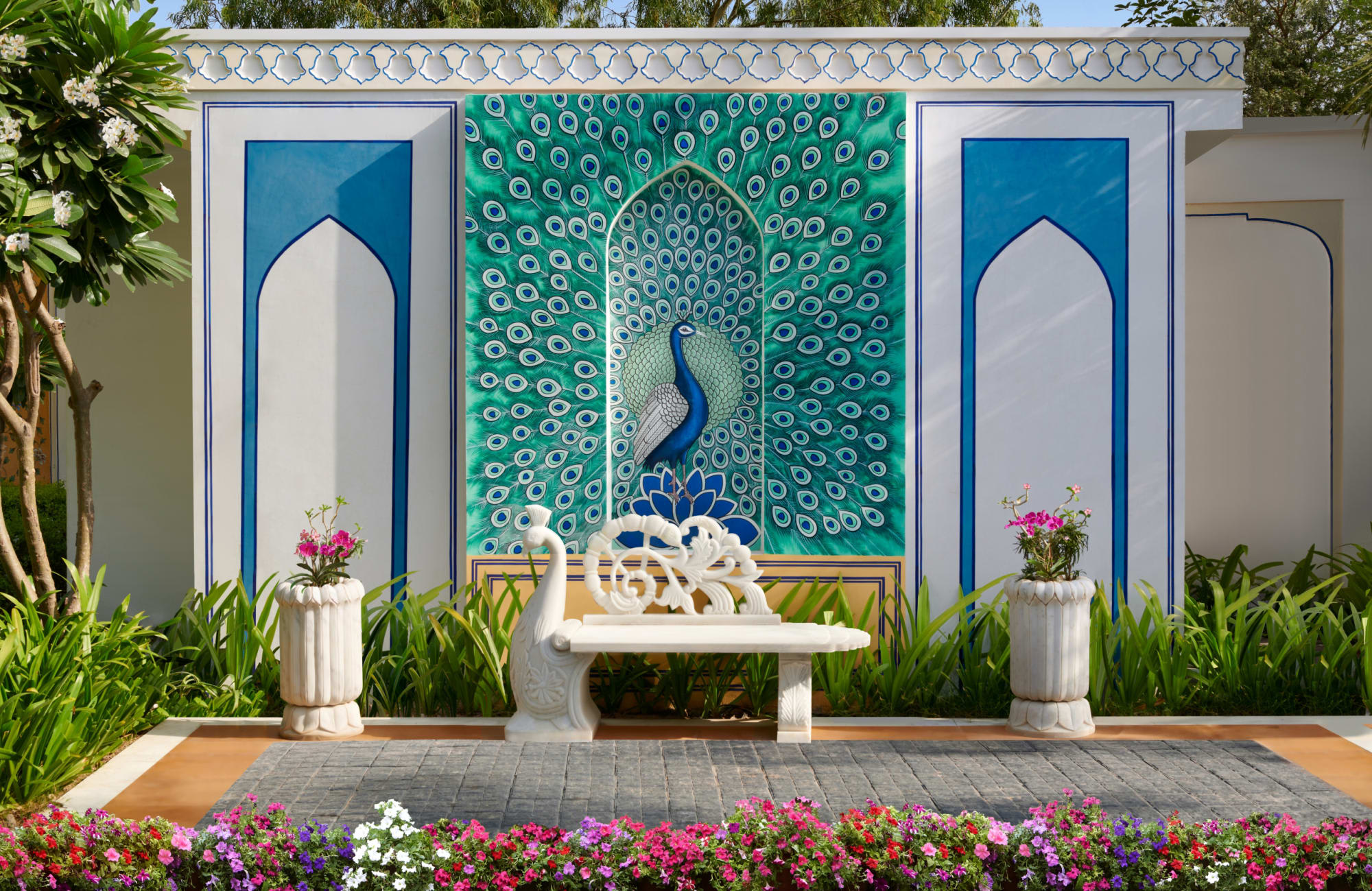 The Leela Palace Jaipur in Jaipur & Umgebung: Jaipur The Leela Palace Garten