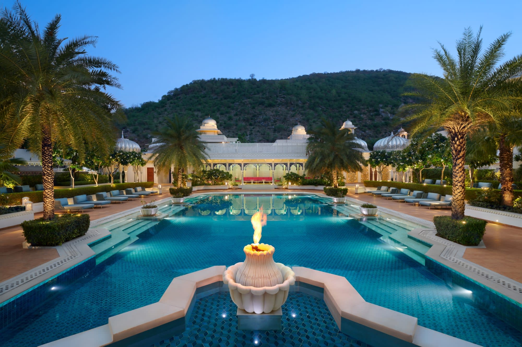 The Leela Palace Jaipur in Jaipur & Umgebung: Jaipur The Leela Palace Pool