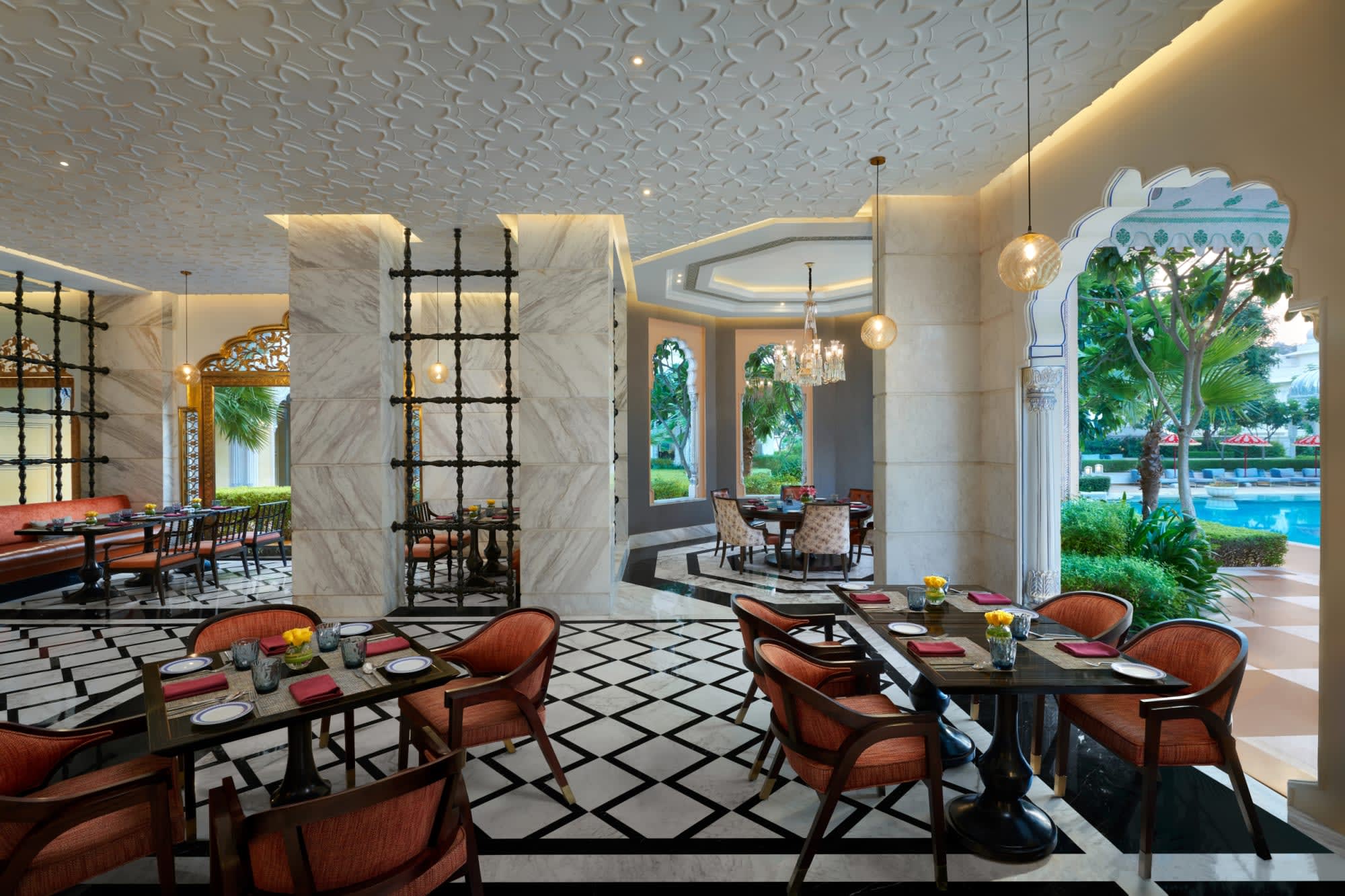 The Leela Palace Jaipur in Jaipur & Umgebung: Jaipur The Leela Palace Restaurant