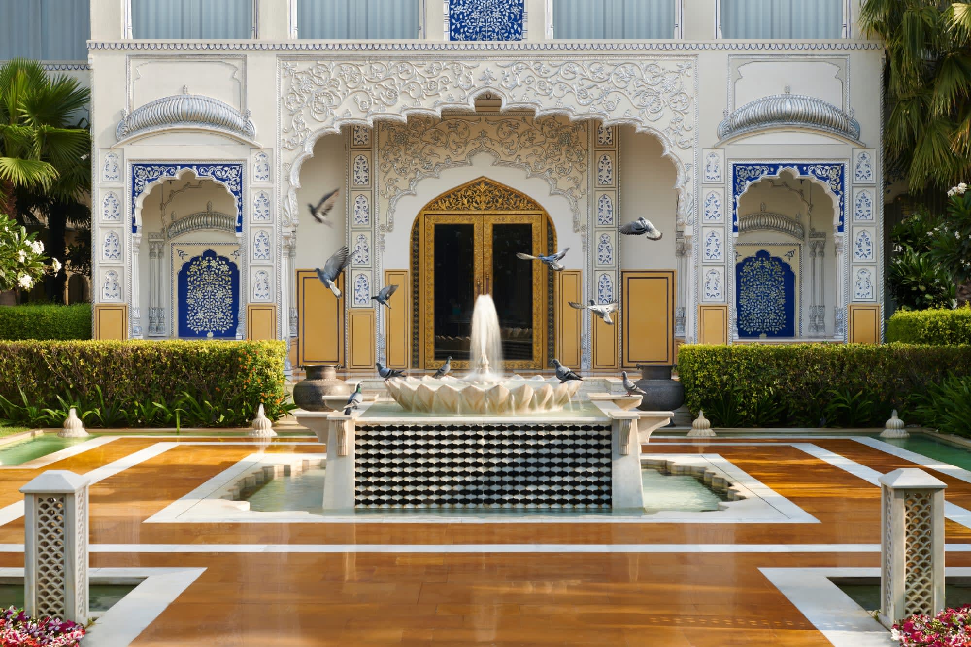 The Leela Palace Jaipur in Jaipur & Umgebung: Jaipur The Leela Palace Garten