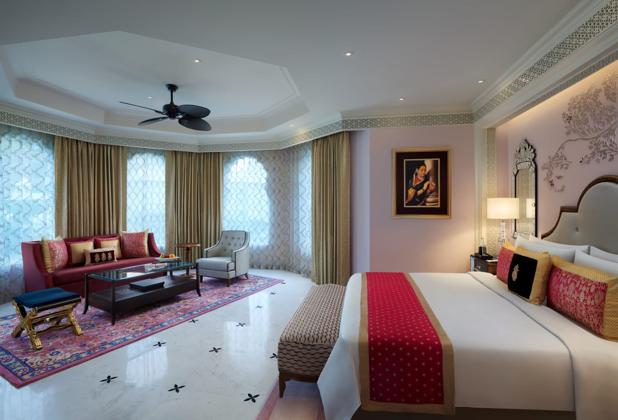 The Leela Palace Jaipur in Jaipur & Umgebung: Jaipur The Leela Palace Suite