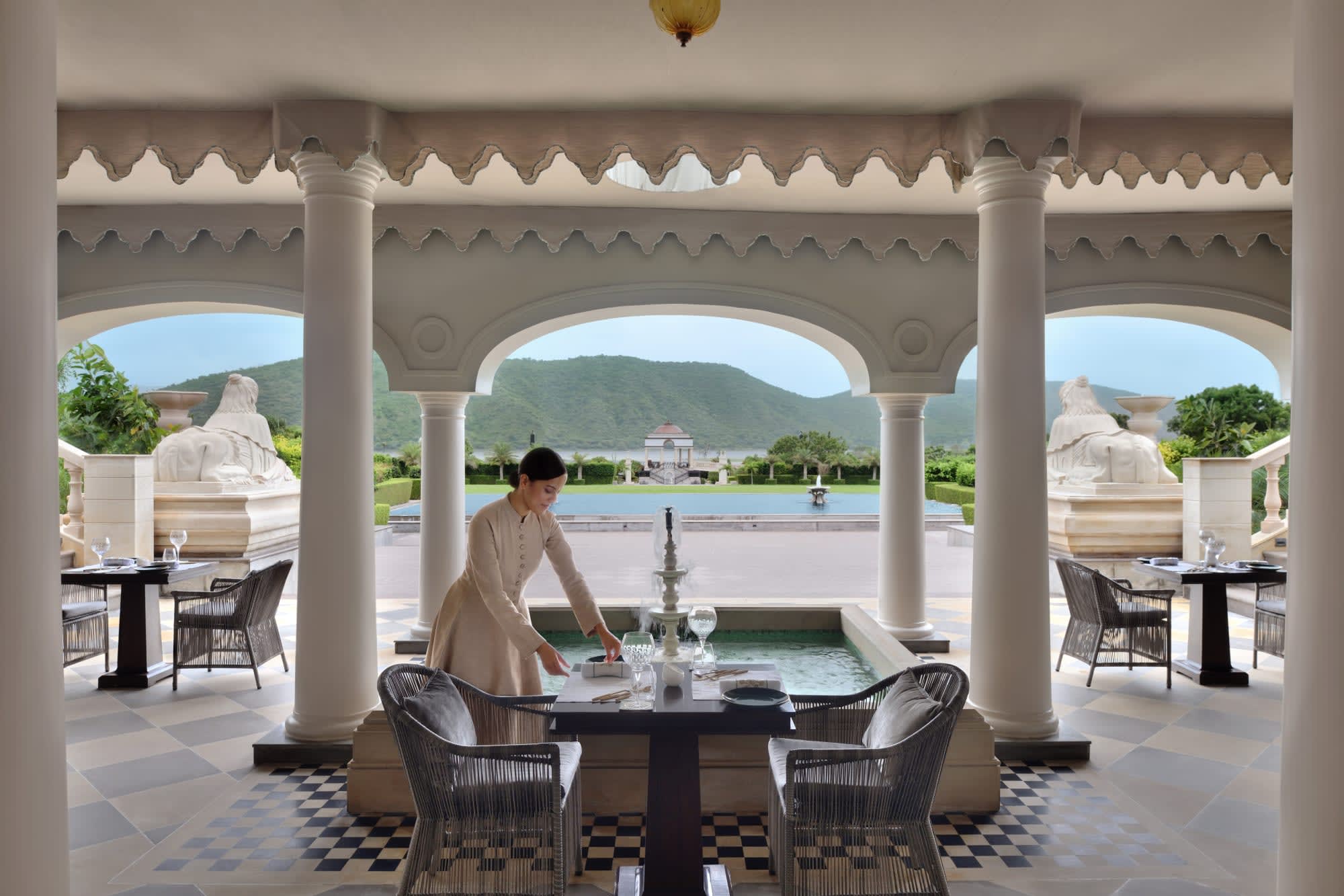 Raffles Udaipur in Udaipur & Umgebung:  Indien Raffles Udaipur Resort - Alfresco