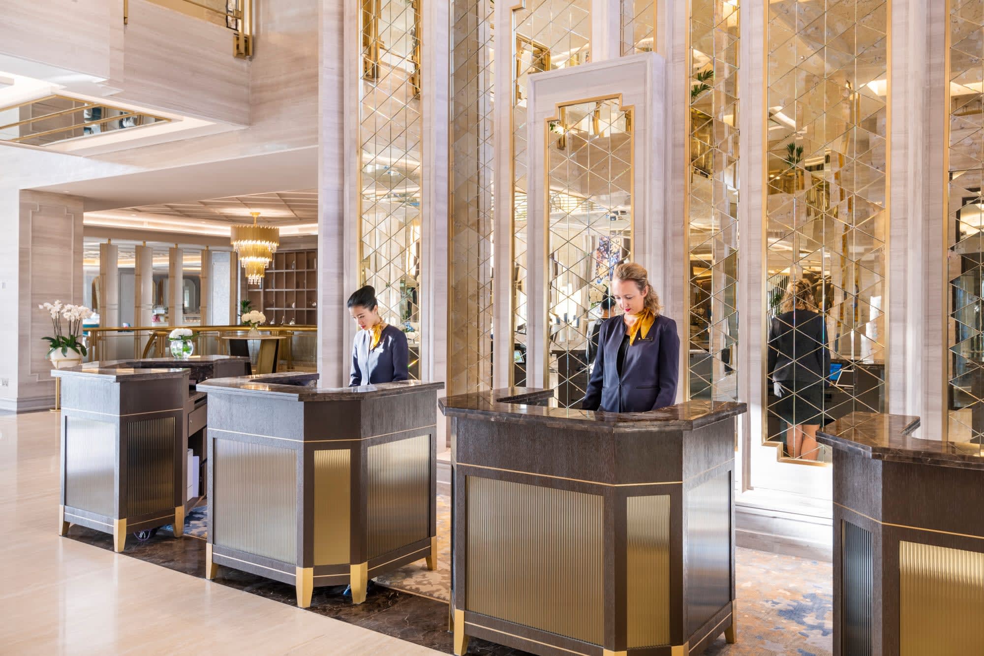 InterContinental Doha Beach & Spa: InterContinental Doha Beach and Spa - Front Desk