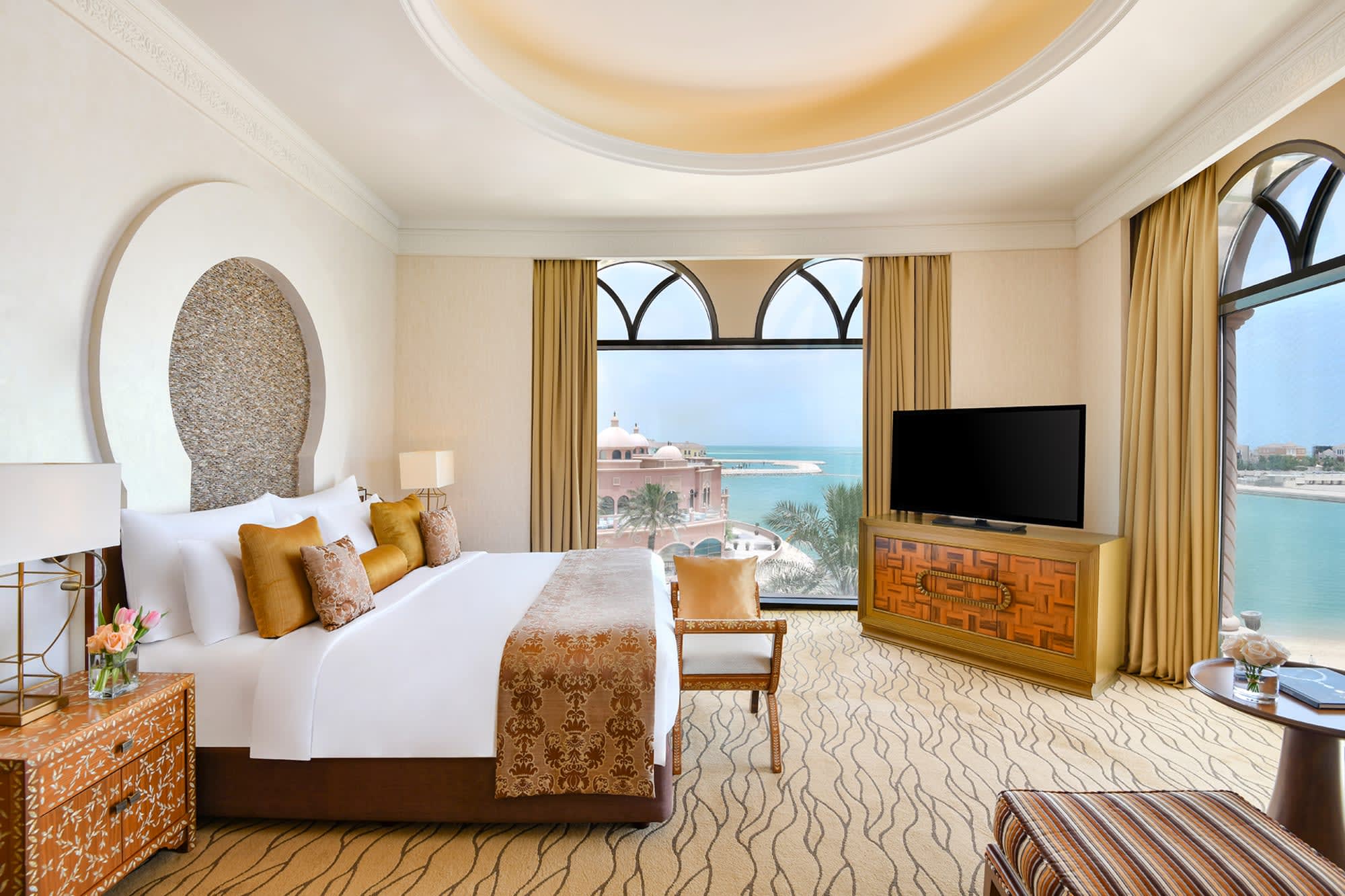 Marsa Malaz Kempinski, The Pearl in Doha:  Doha Marsa Malaz Kempinski - Panoramic Suite