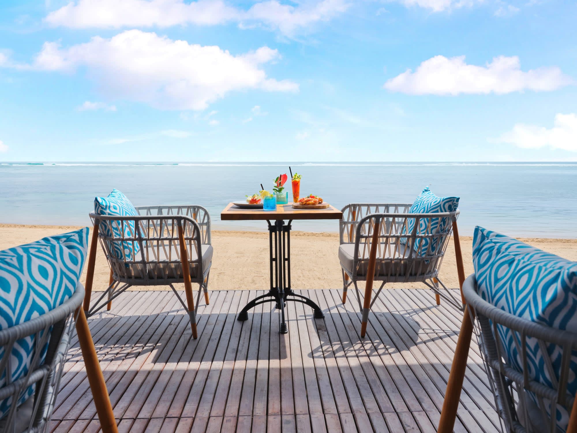 Griya Santrian Beach Resort & Spa in Süd-Bali: Griya Santrian Beach Resort and Spa Restaurant