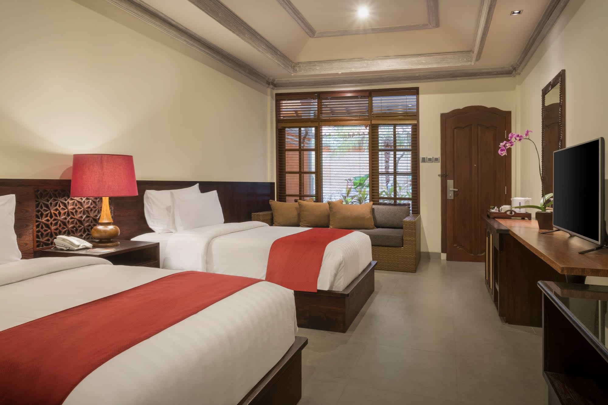 Griya Santrian Beach Resort & Spa in Süd-Bali: Griya Santrian Beach Resort and Spa Beach Wing-Zimmer