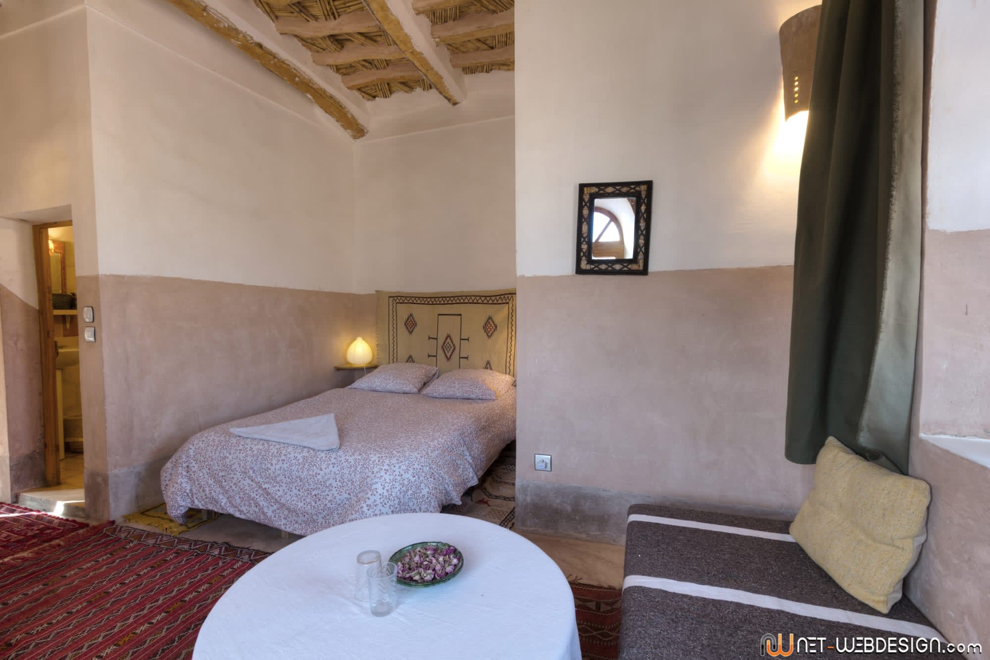 Kasbah Agoulzi in Ouarzazate | Skoura | Dades-Tal: Marokko Kasbah Agoulzi - Wohnbeispiel
