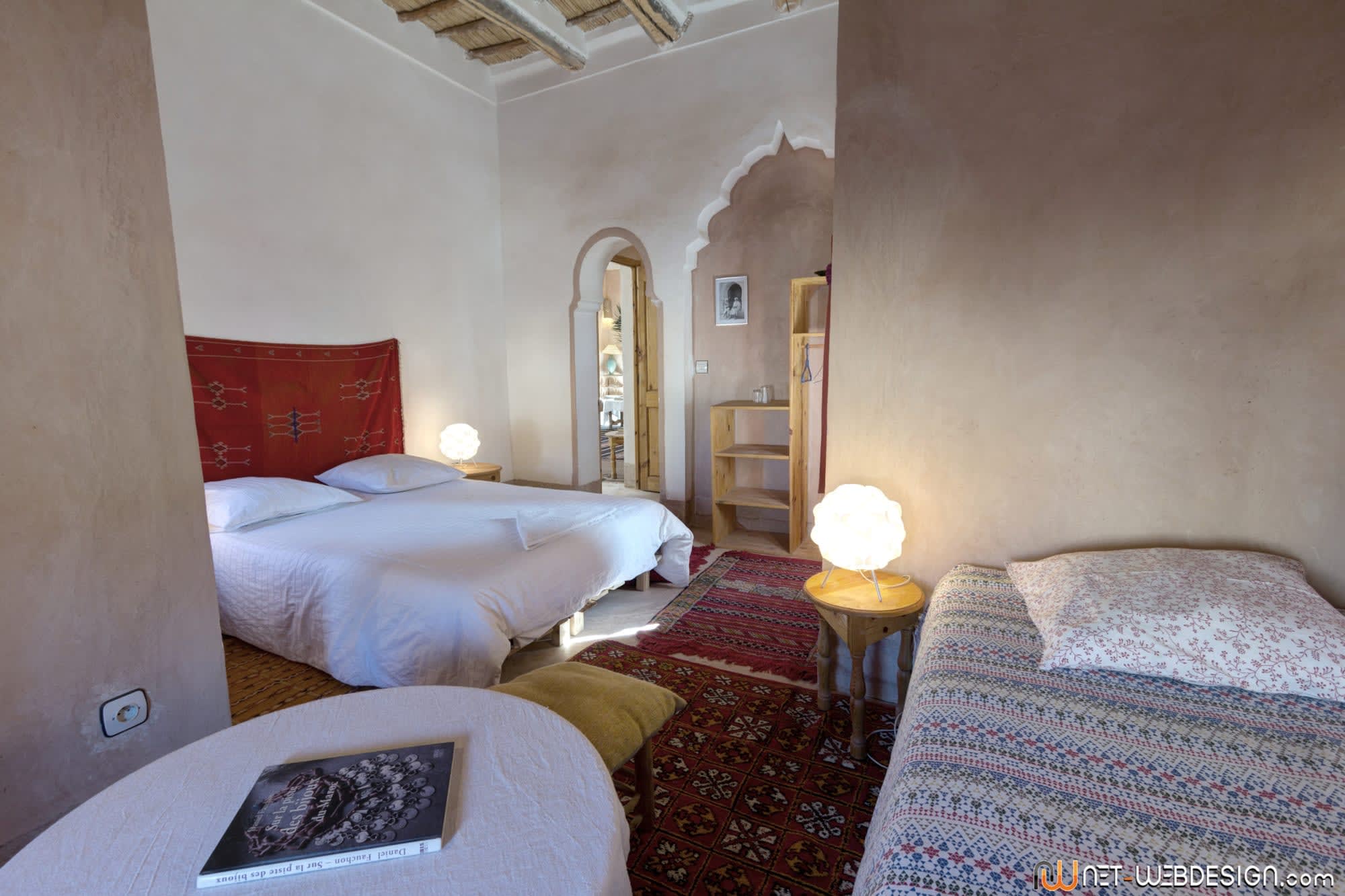 Kasbah Agoulzi in Ouarzazate | Skoura | Dades-Tal: Marokko Kasbah Agoulzi - Wohnbeispiel