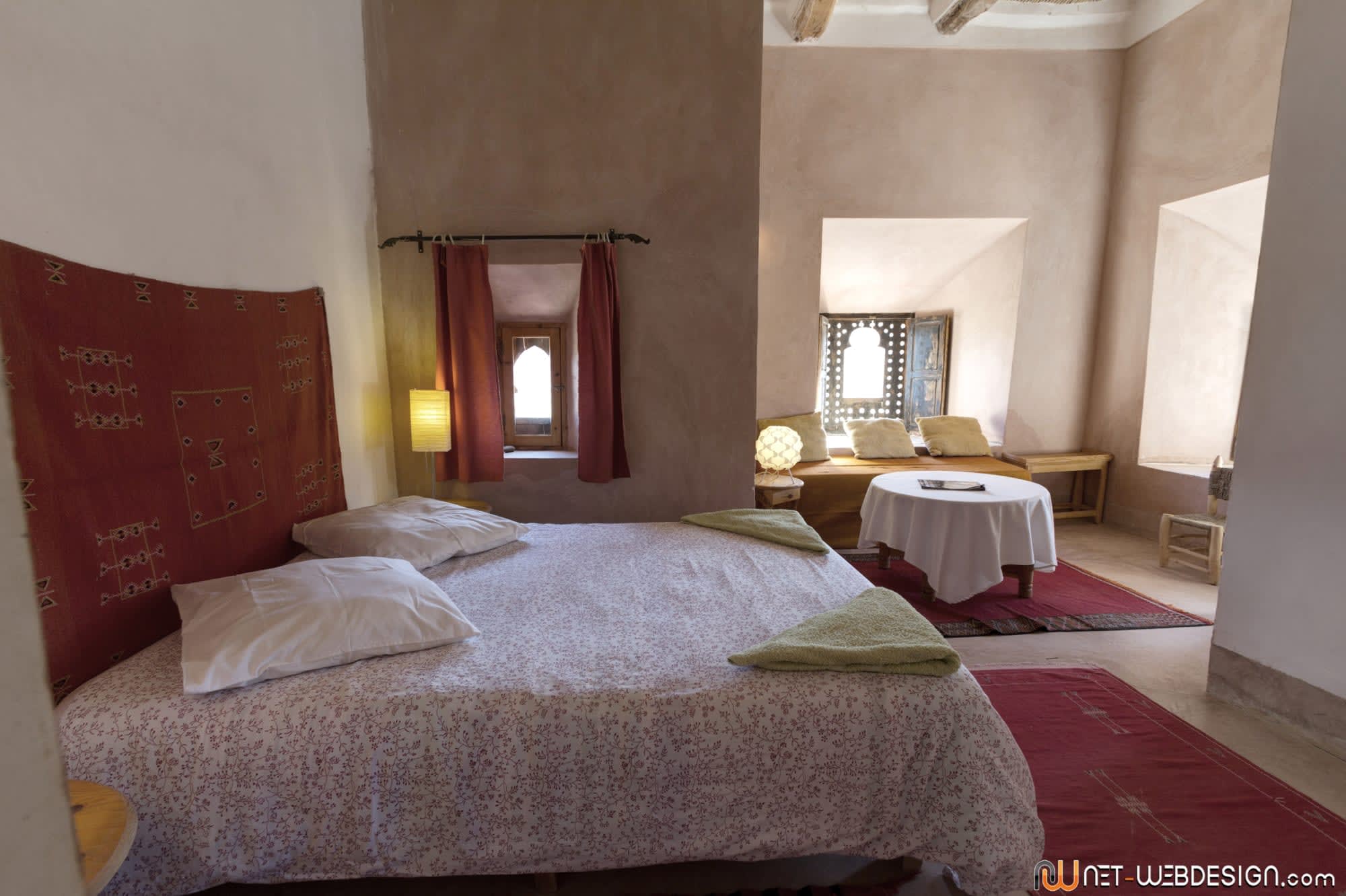 Kasbah Agoulzi in Ouarzazate | Skoura | Dades-Tal: Marokko Kasbah Agoulzi - Wohnbeispiel