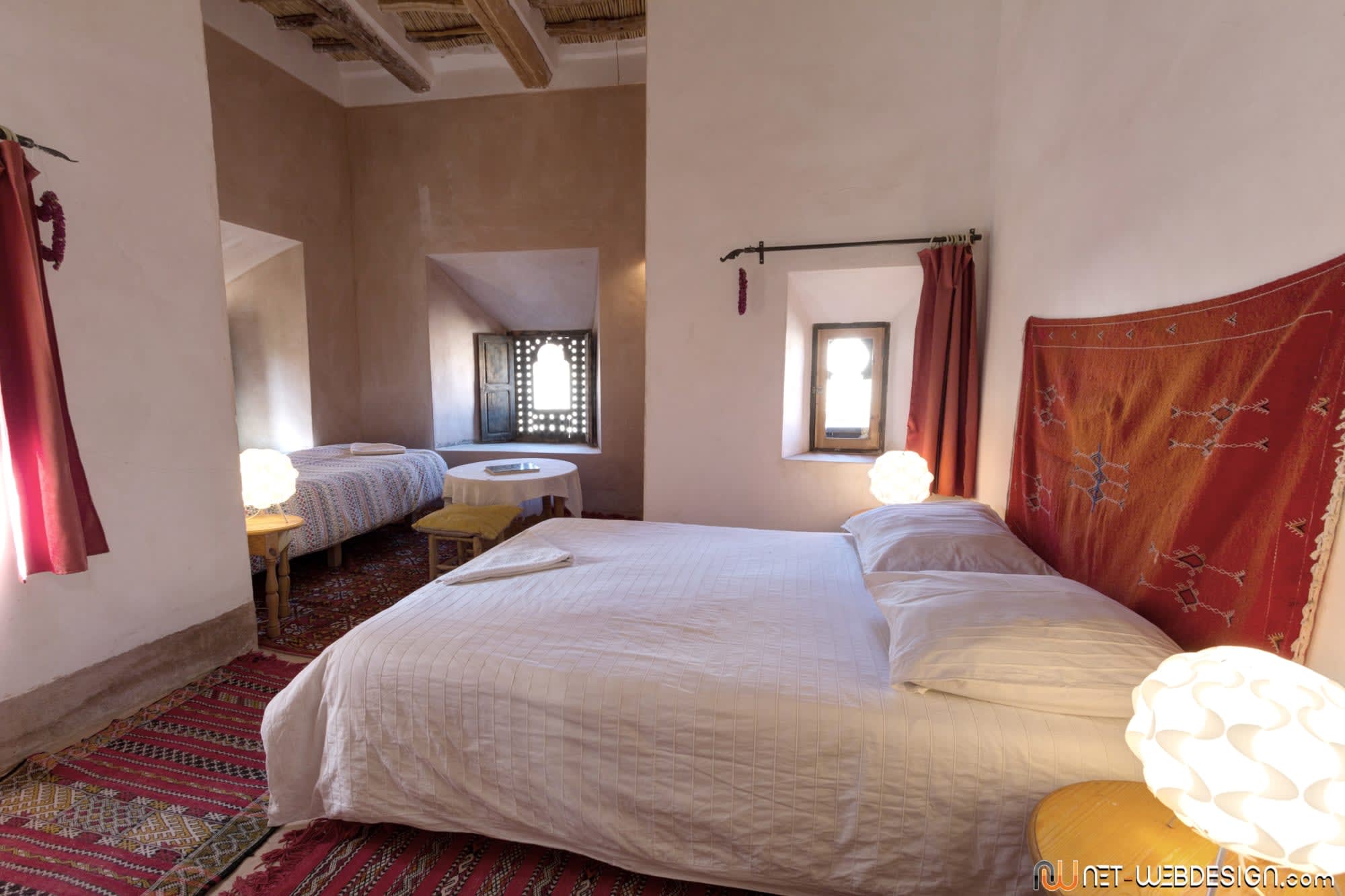 Kasbah Agoulzi in Ouarzazate | Skoura | Dades-Tal: Marokko Kasbah Agoulzi - Wohnbeispiel
