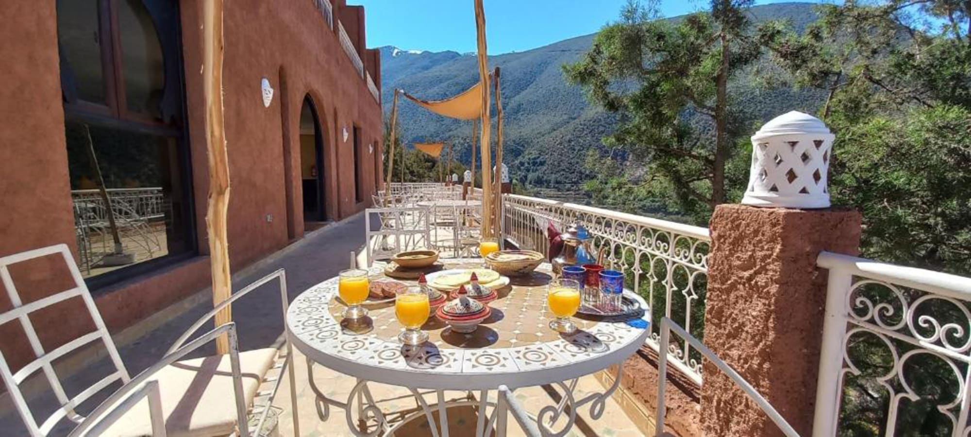 Kasbah La Dame Bija in Atlasgebirge: Kasbah La Dame Bija - Frühstück