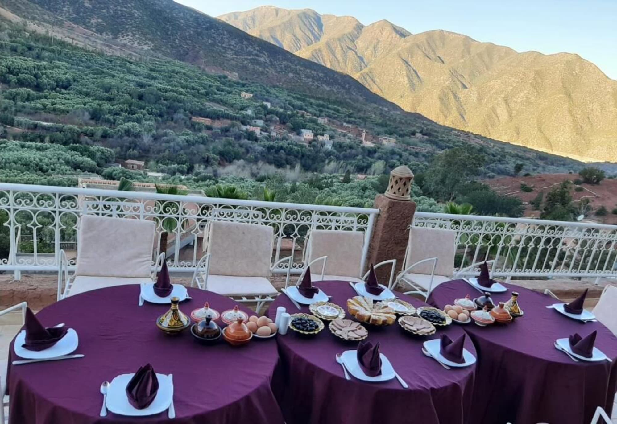 Kasbah La Dame Bija in Atlasgebirge: Kasbah La Dame Bija - Restaurant