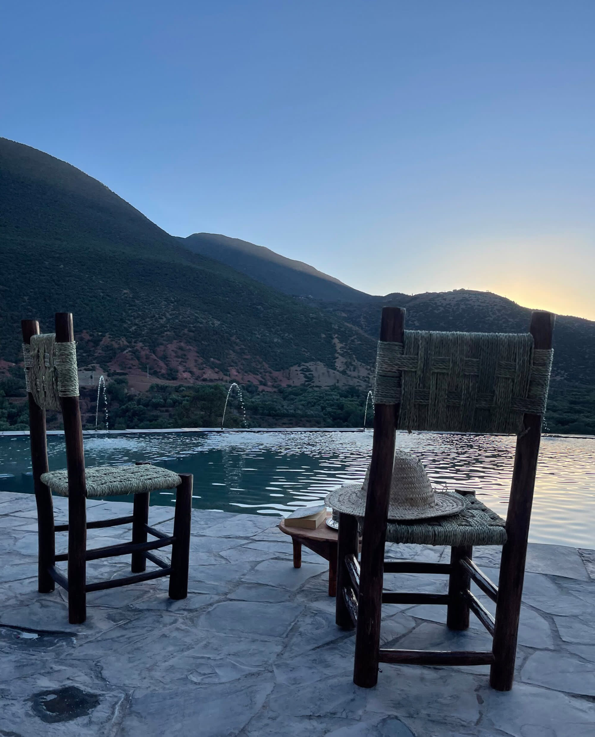 Kasbah La Dame Bija in Atlasgebirge: Kasbah La Dame Bija - Pool