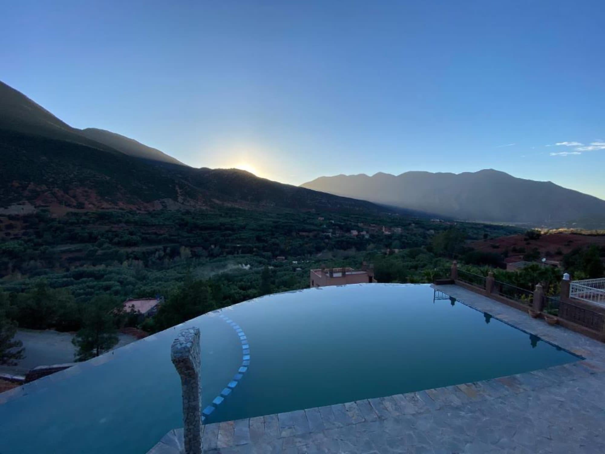 Kasbah La Dame Bija in Atlasgebirge: Kasbah La Dame Bija - Pool