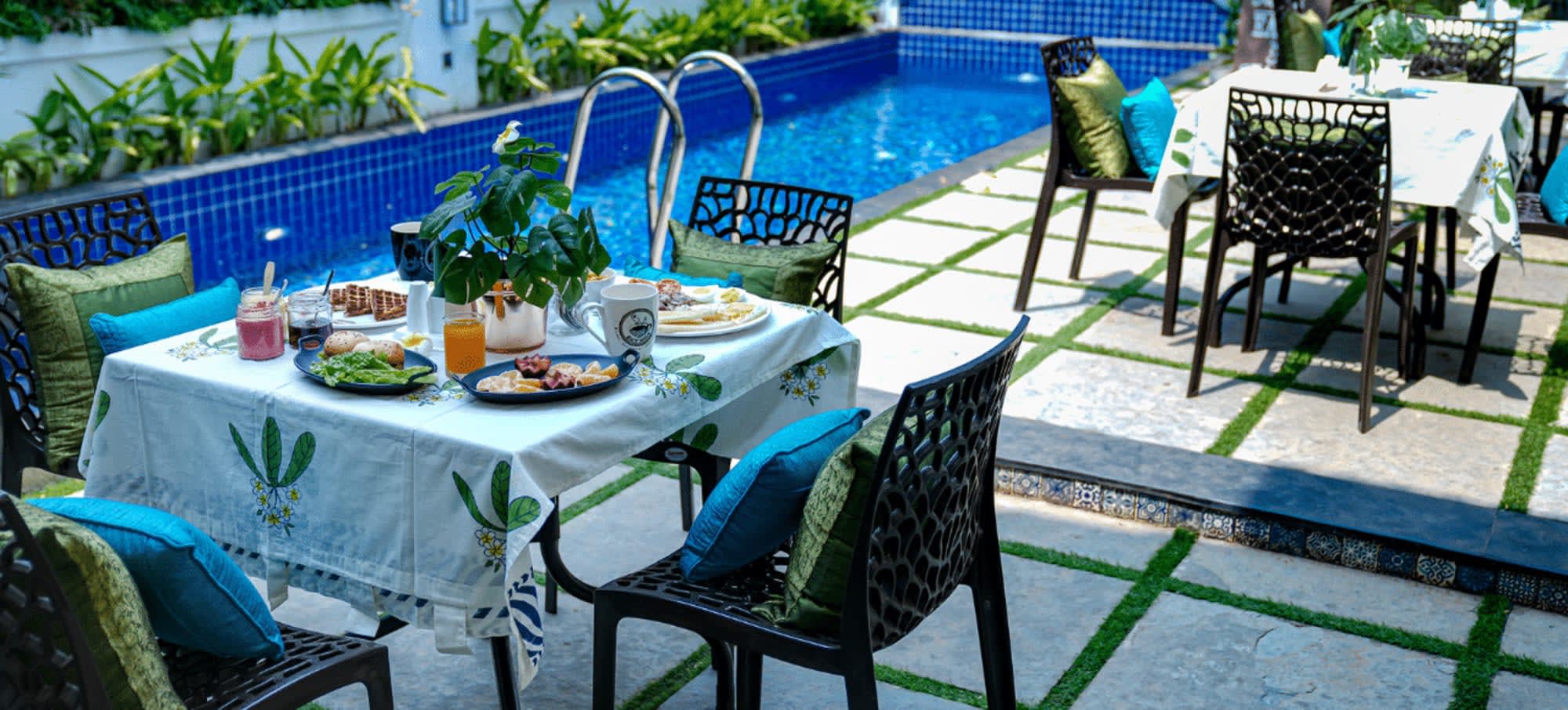 Justa Casa Frangipani Assagoa in Goa: Indien Goa Casa Frangipani