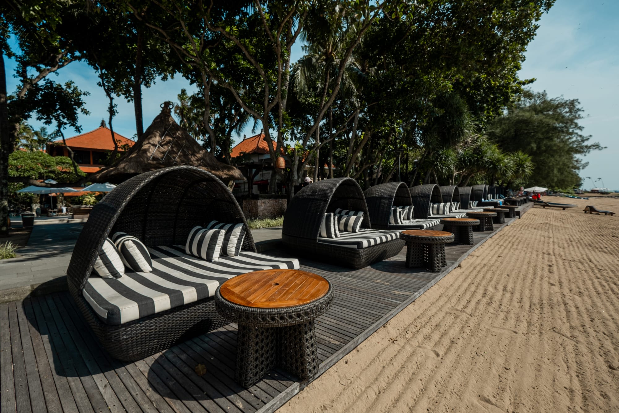 Puri Santrian in Süd-Bali: Puri Santrian Strand