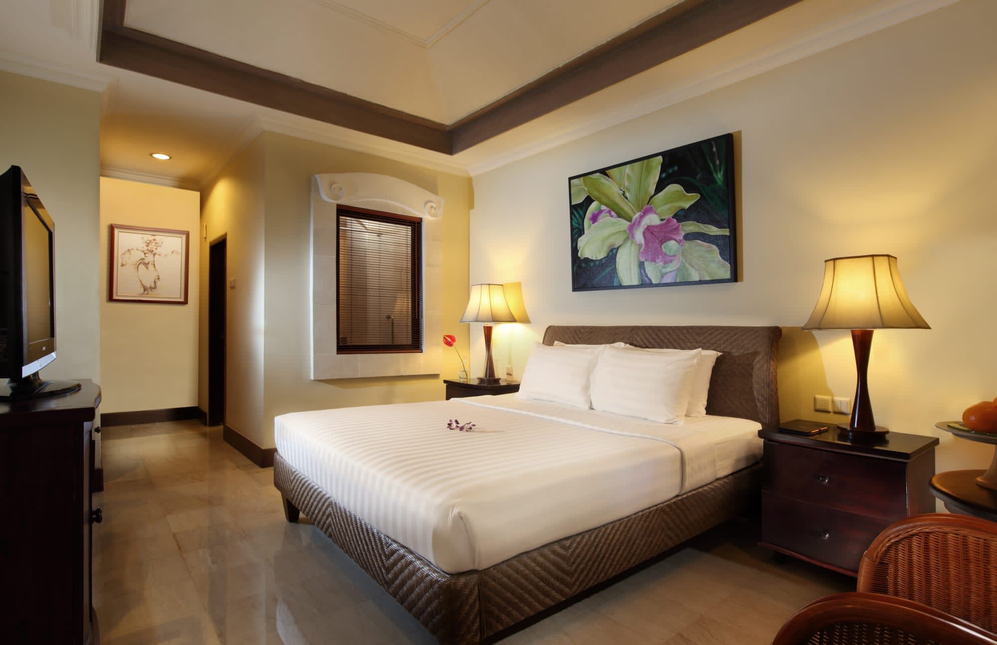 Puri Santrian in Süd-Bali: Puri Santrian Superior Zimmer